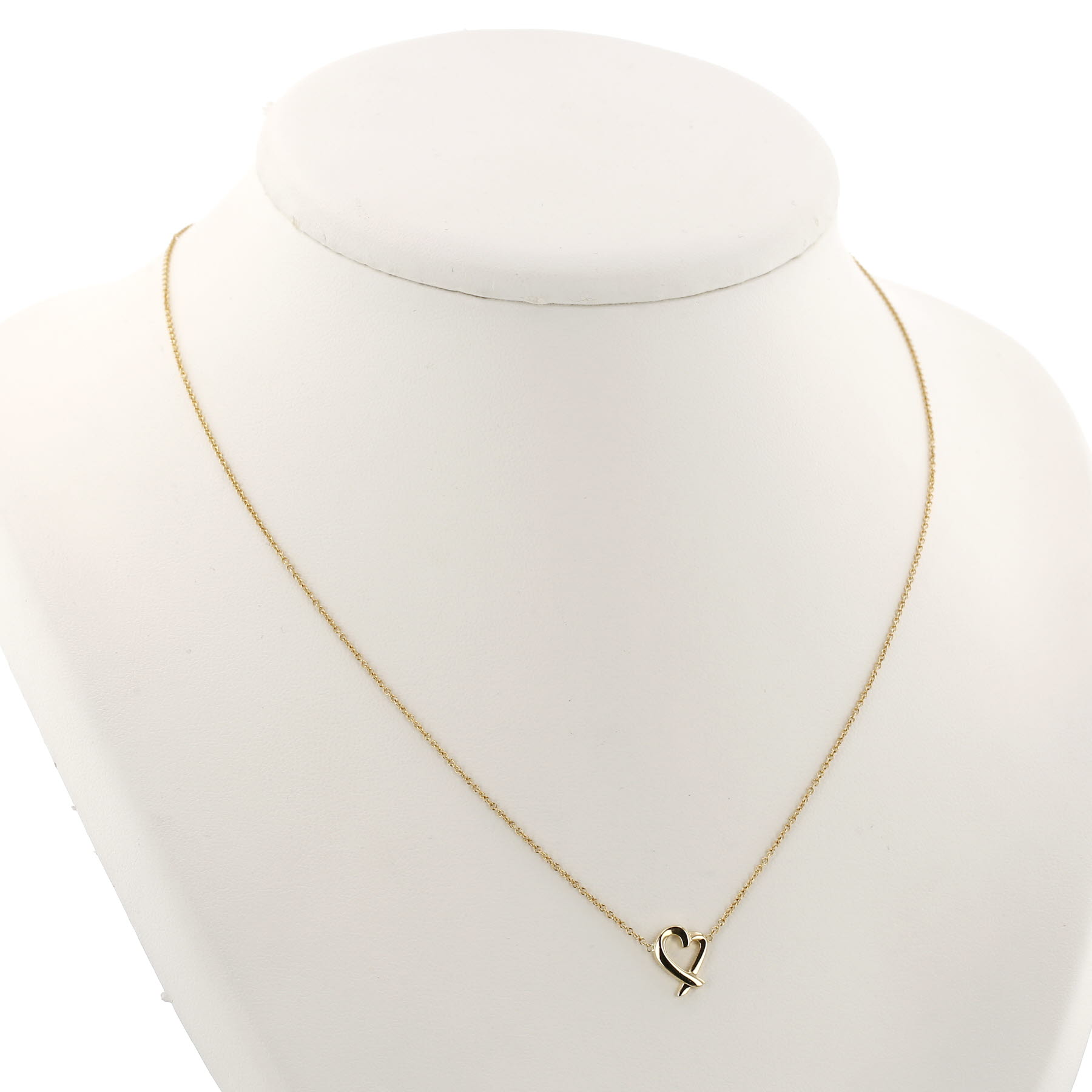 Collier Tiffany & Co Loving Heart en or jaune