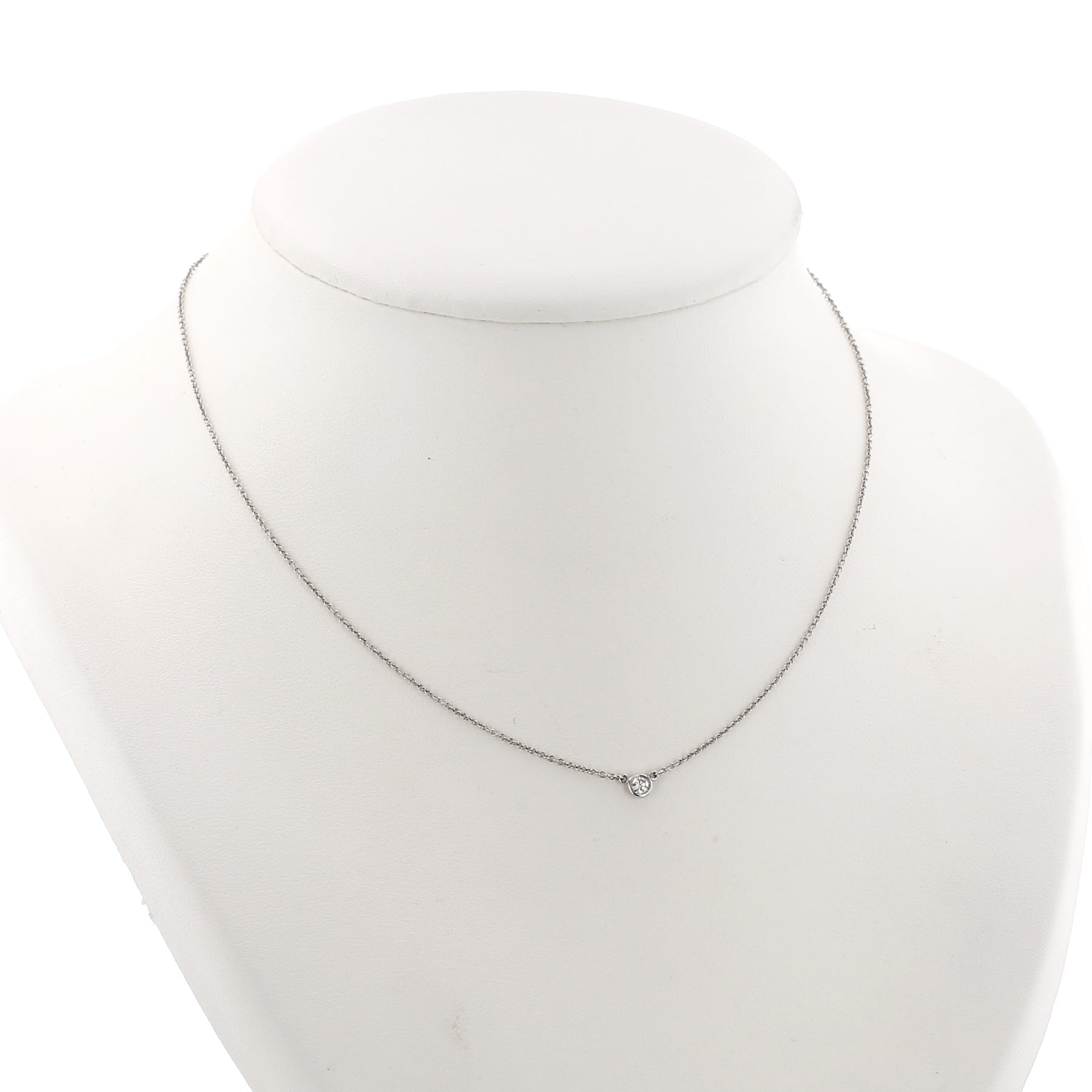 Tiffany & Co Diamonds By The Yard necklace in platinium and diamond
