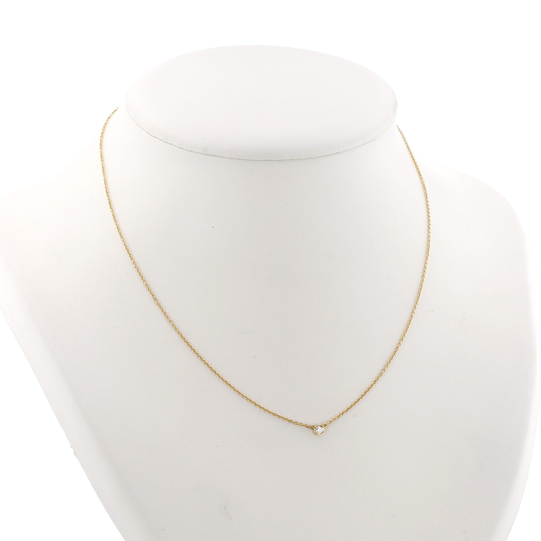 Collier Tiffany & Co Diamonds By The Yard en or jaune et diamant