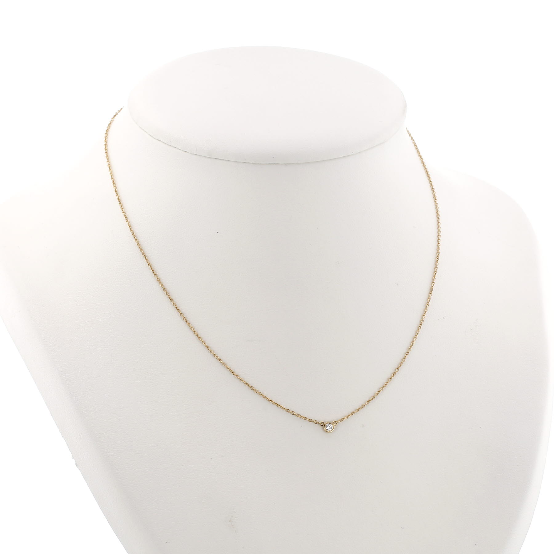 Collier Tiffany & Co Diamonds By The Yard en or jaune et diamant