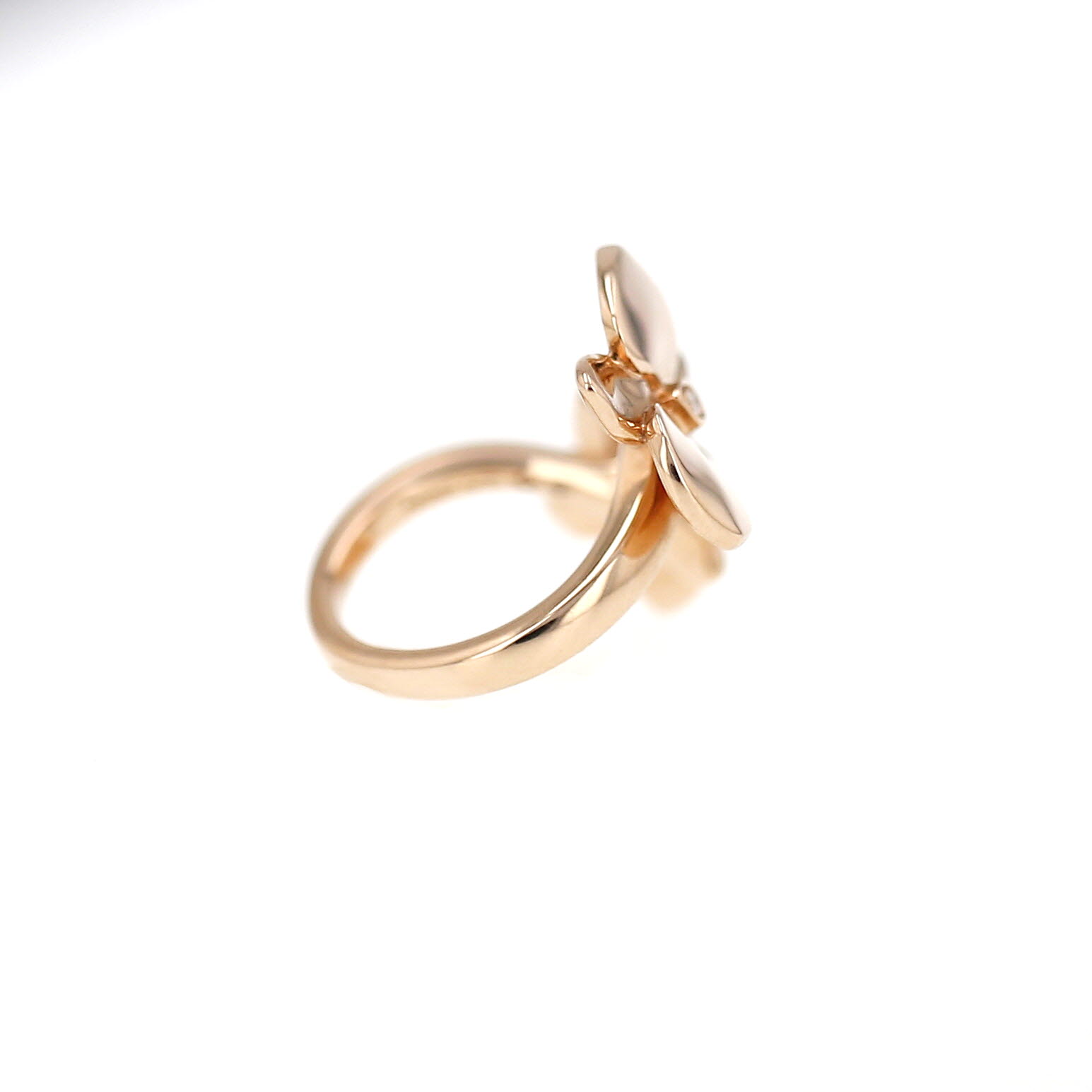 Bague Cartier Caresse d'Orchidées en or rose et diamants