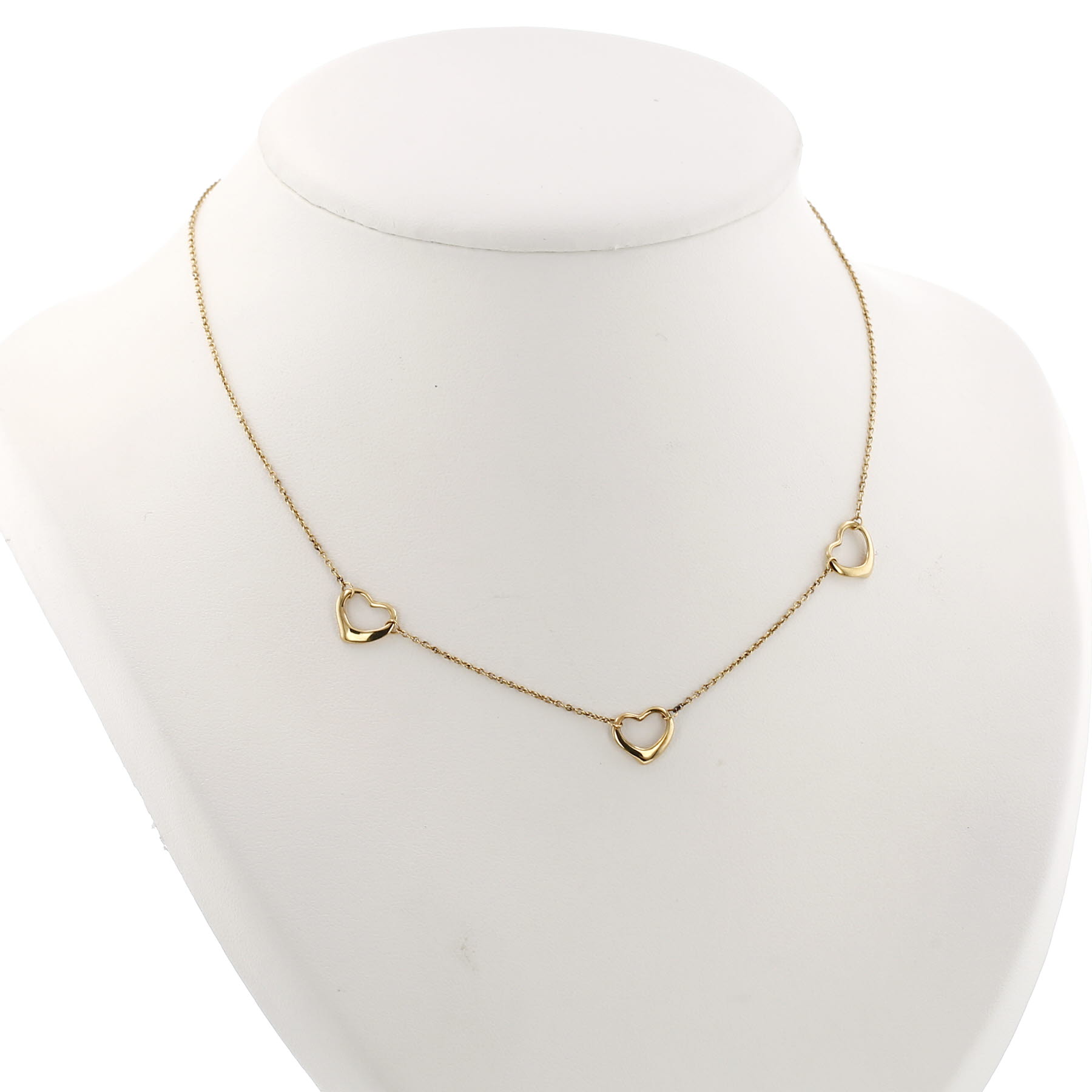 Collier Tiffany & Co Open Heart en or jaune