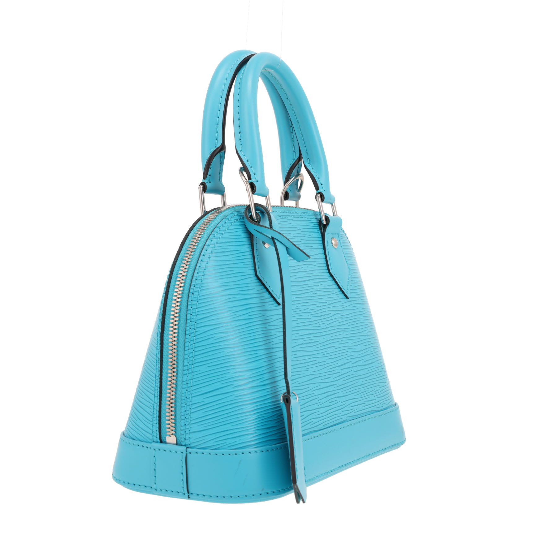 Louis Vuitton  Alma BB handbag  in blue epi leather