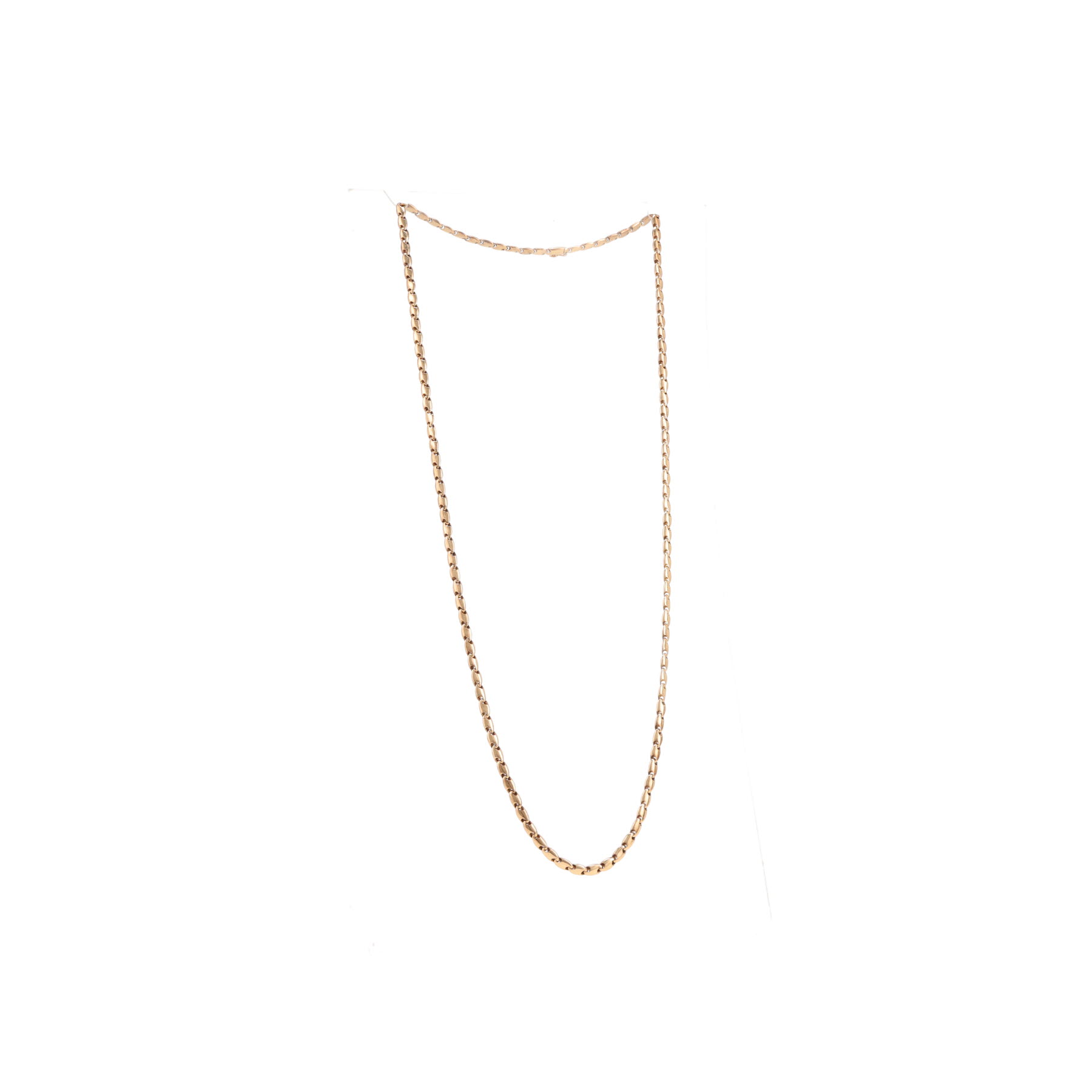 Vintage Gaetan de Percin long necklace in yellow gold