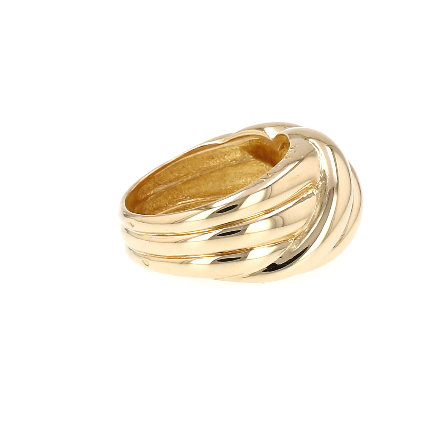 Bague années 1980 Van Cleef & Arpels en or jaune