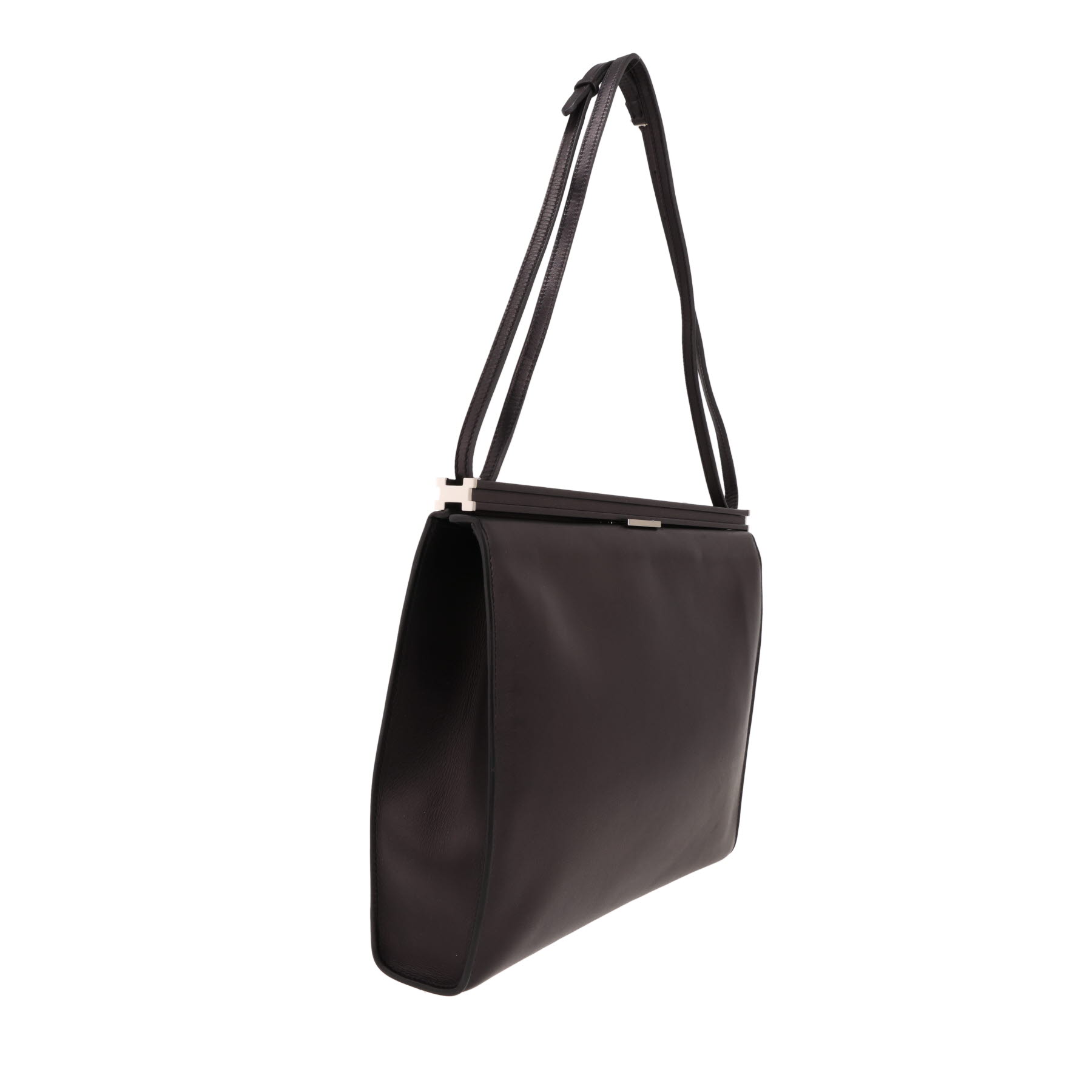 Sac à main Hermès  Clic H 33 en cuir noir