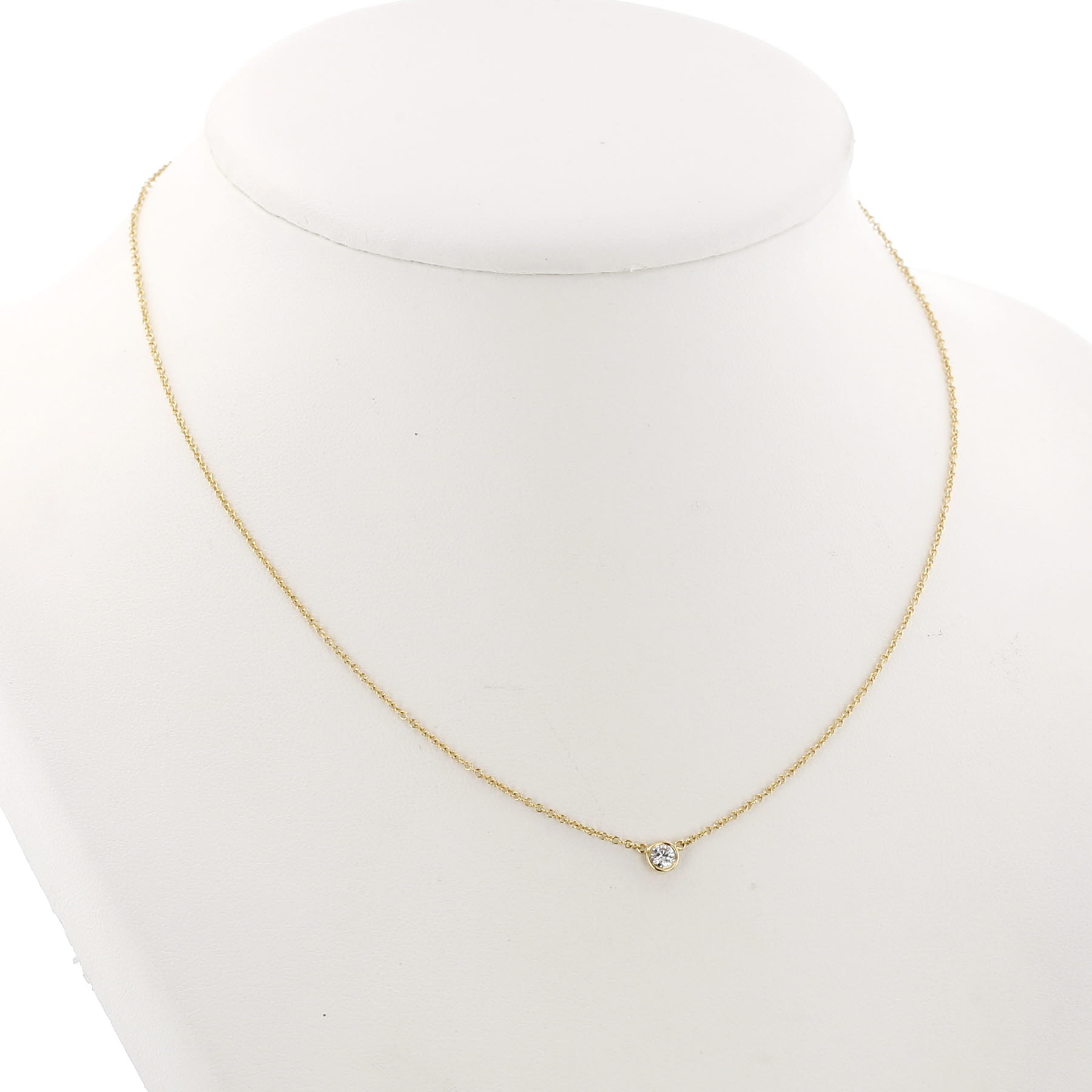 Tiffany & Co ‘Diamonds By The Yard’ necklace in yellow gold and diamonds