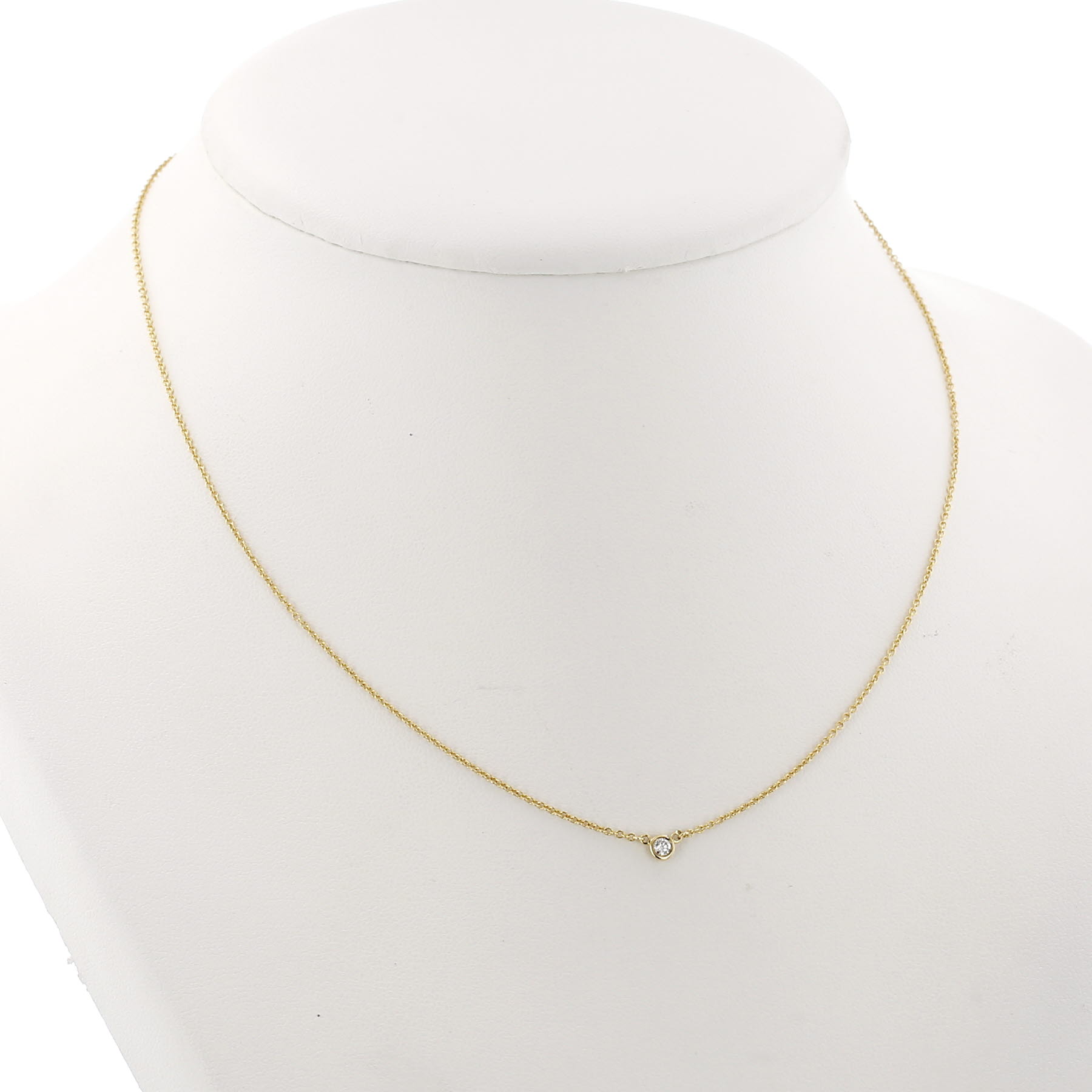 Collier Tiffany Co Diamonds By The Yard en or jaune et diamant