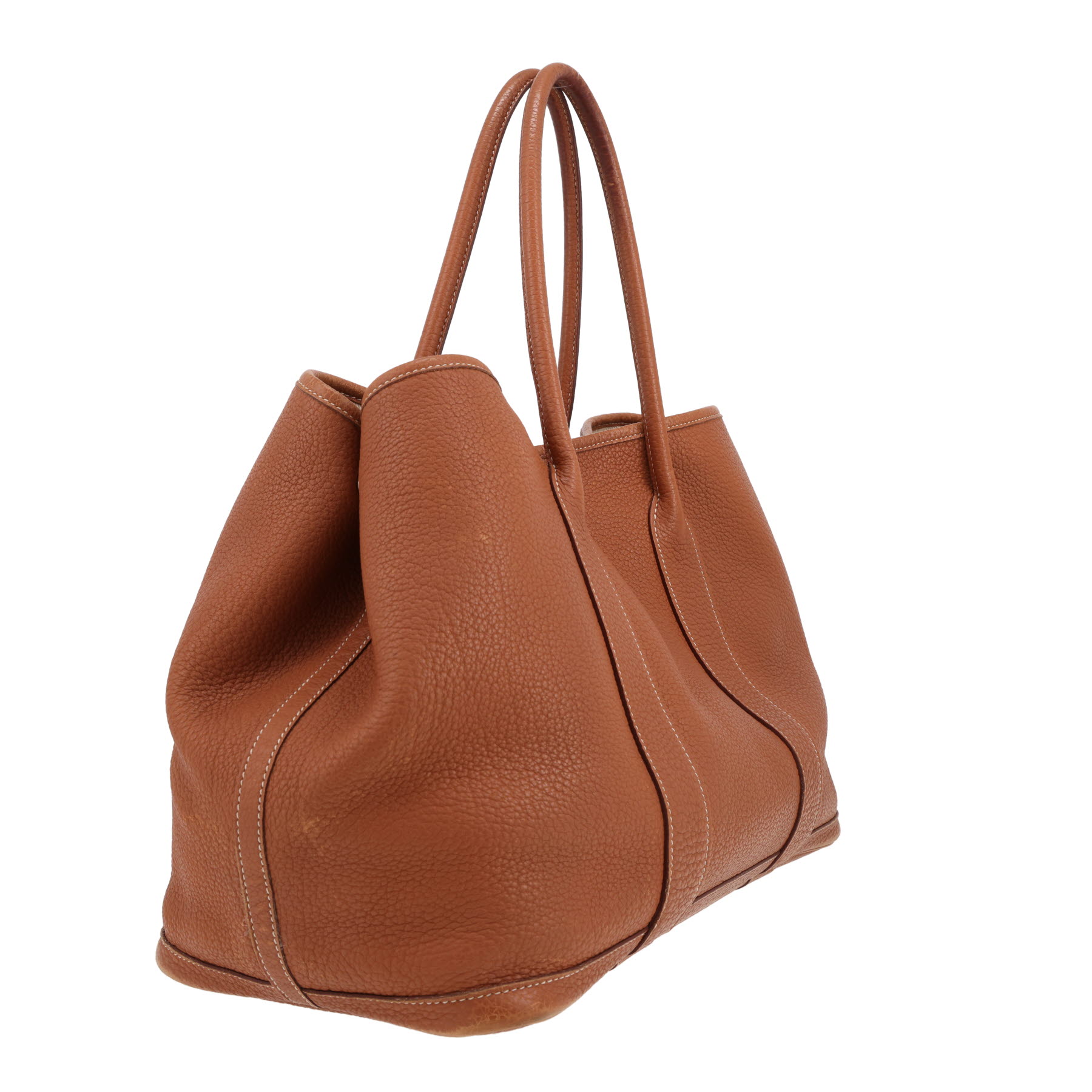 Sac cabas Hermès  Garden Party 36 cm en cuir togo gold