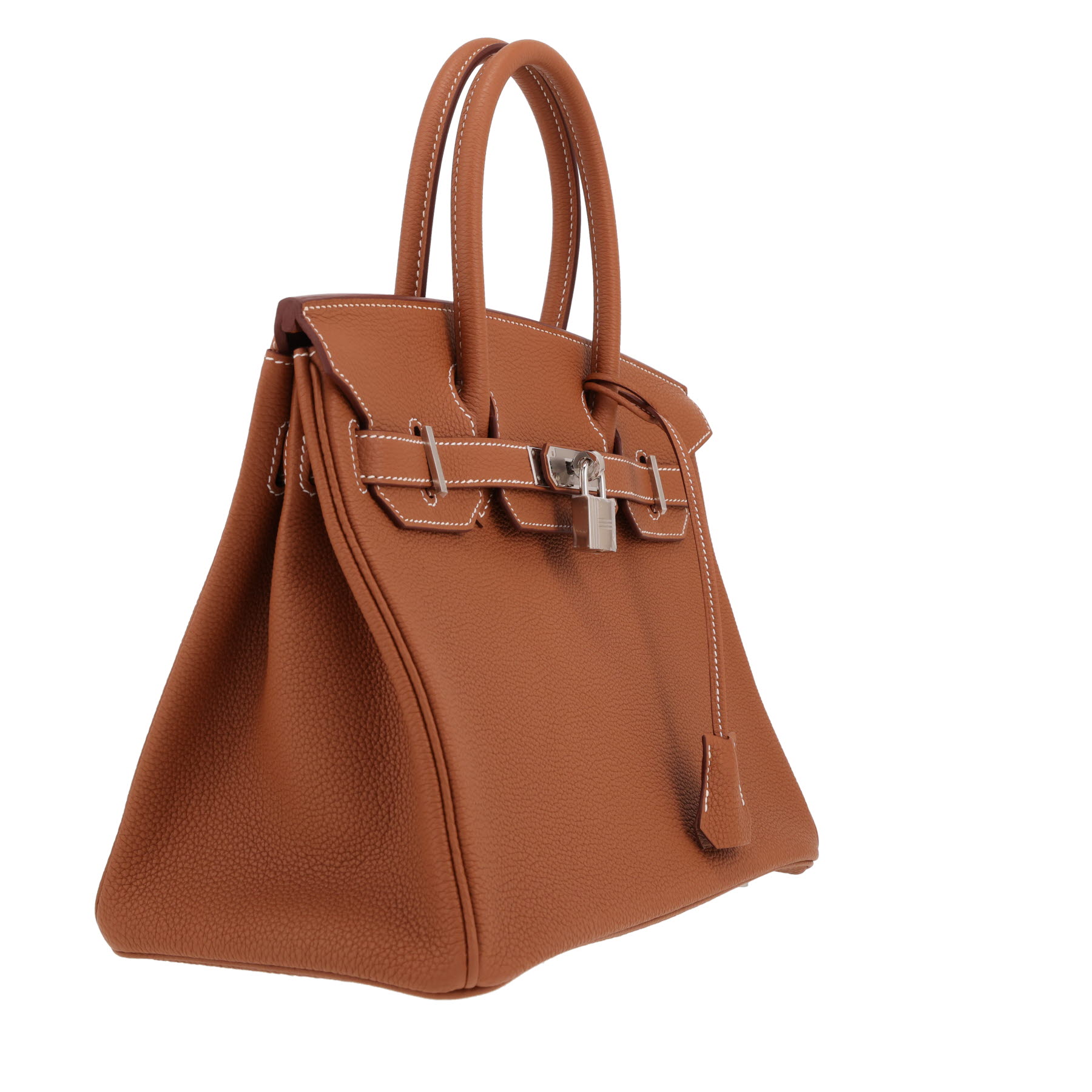 Hermès  Birkin 30 cm handbag  in gold togo leather