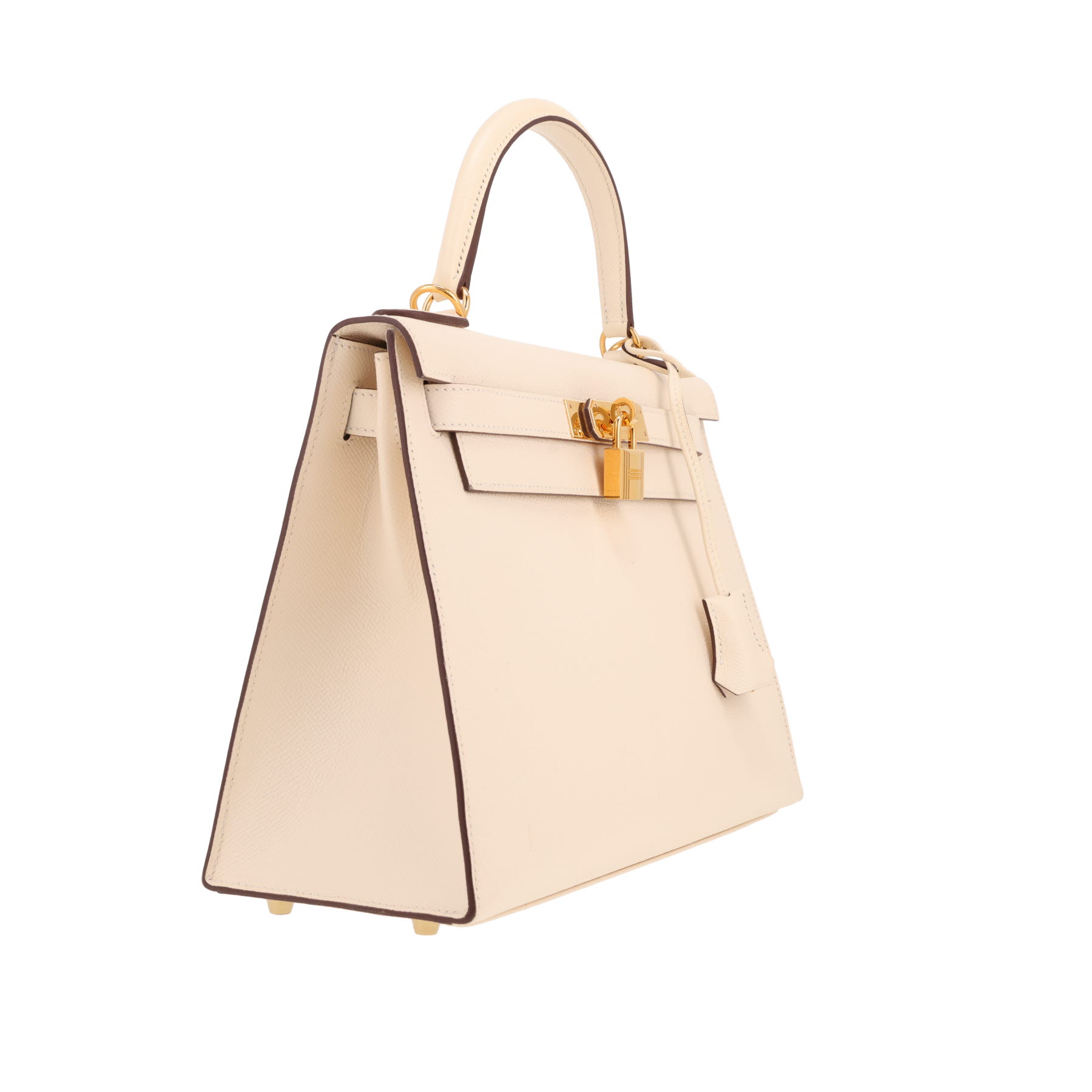 Sac à main Hermès  Kelly 28 cm en cuir epsom Nata