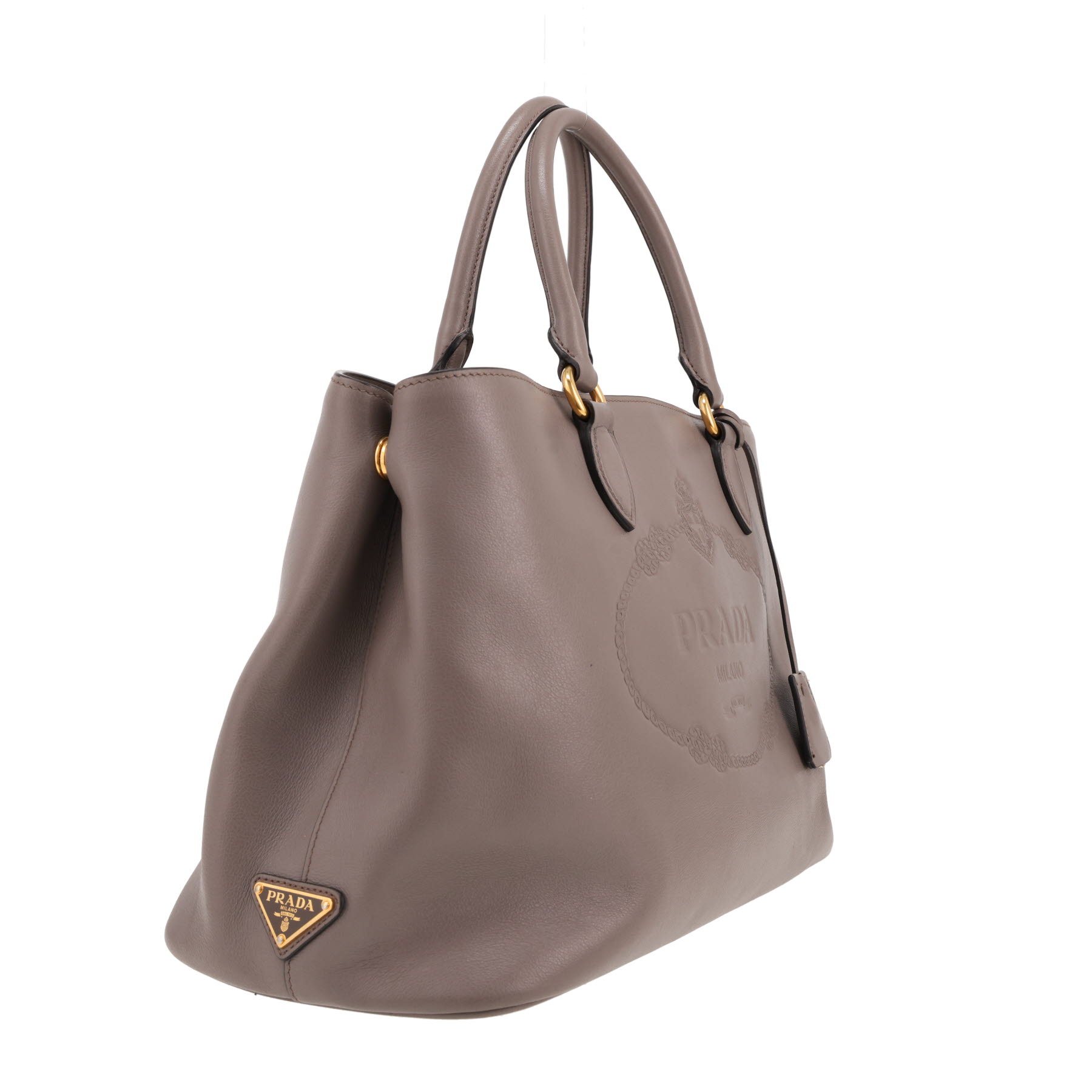Prada   handbag  in Argile leather