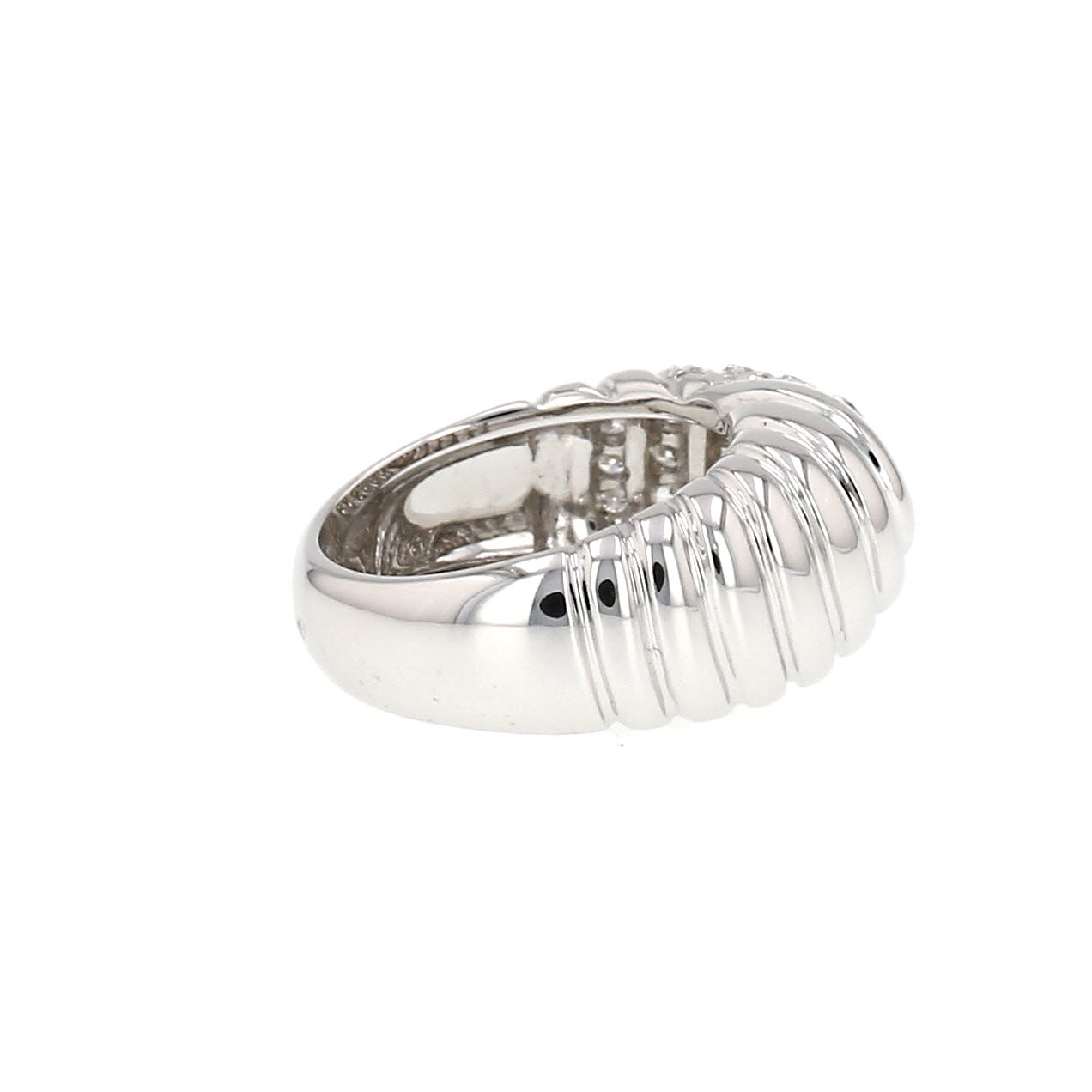 Bague Boucheron  en or blanc et diamants
