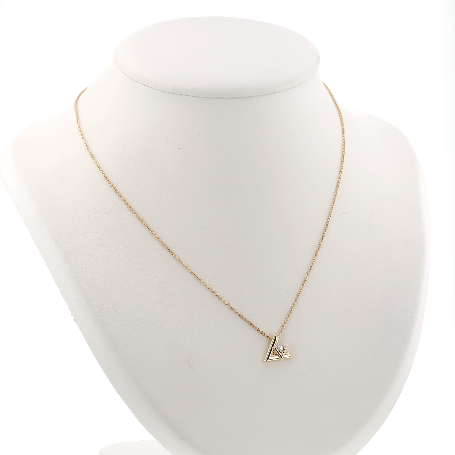 Collier Louis Vuitton LV Volt One en or rose et diamant