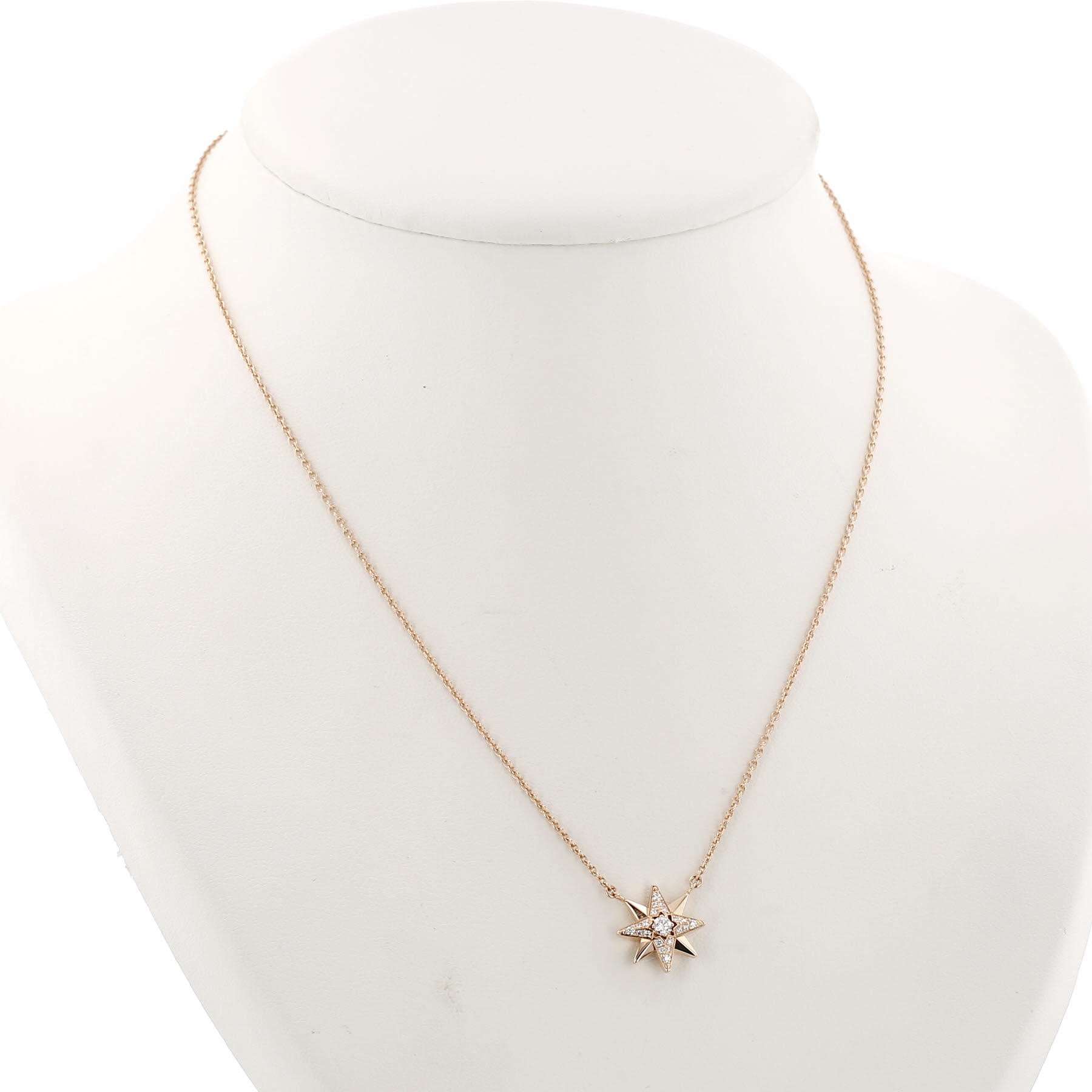 Collier Dior Étoile des Vents en or rose et diamants