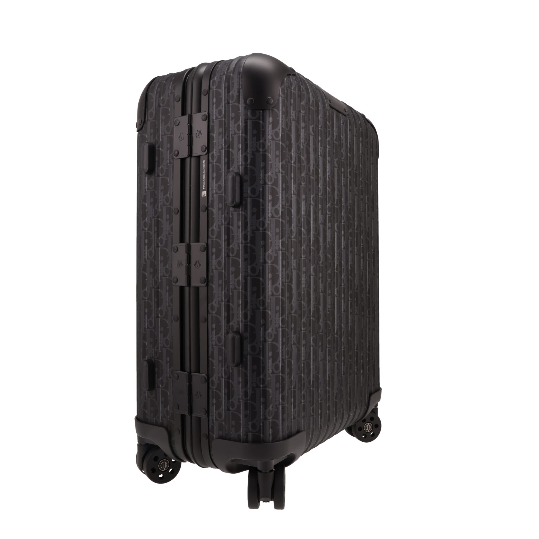 Dior  Dior & Rimowa suitcase  in black aluminium