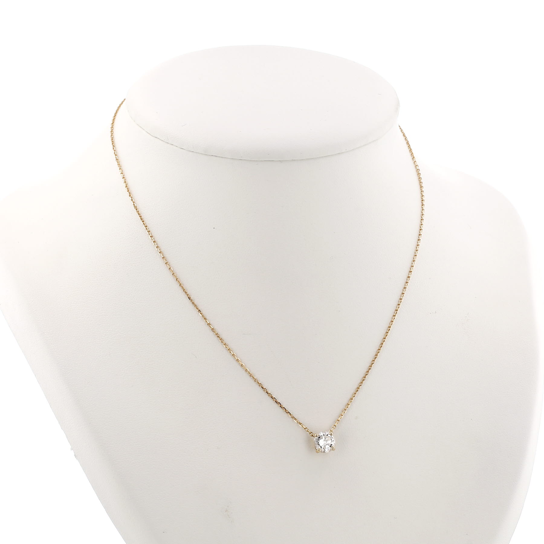 Collier Vintage  en or jaune et diamant