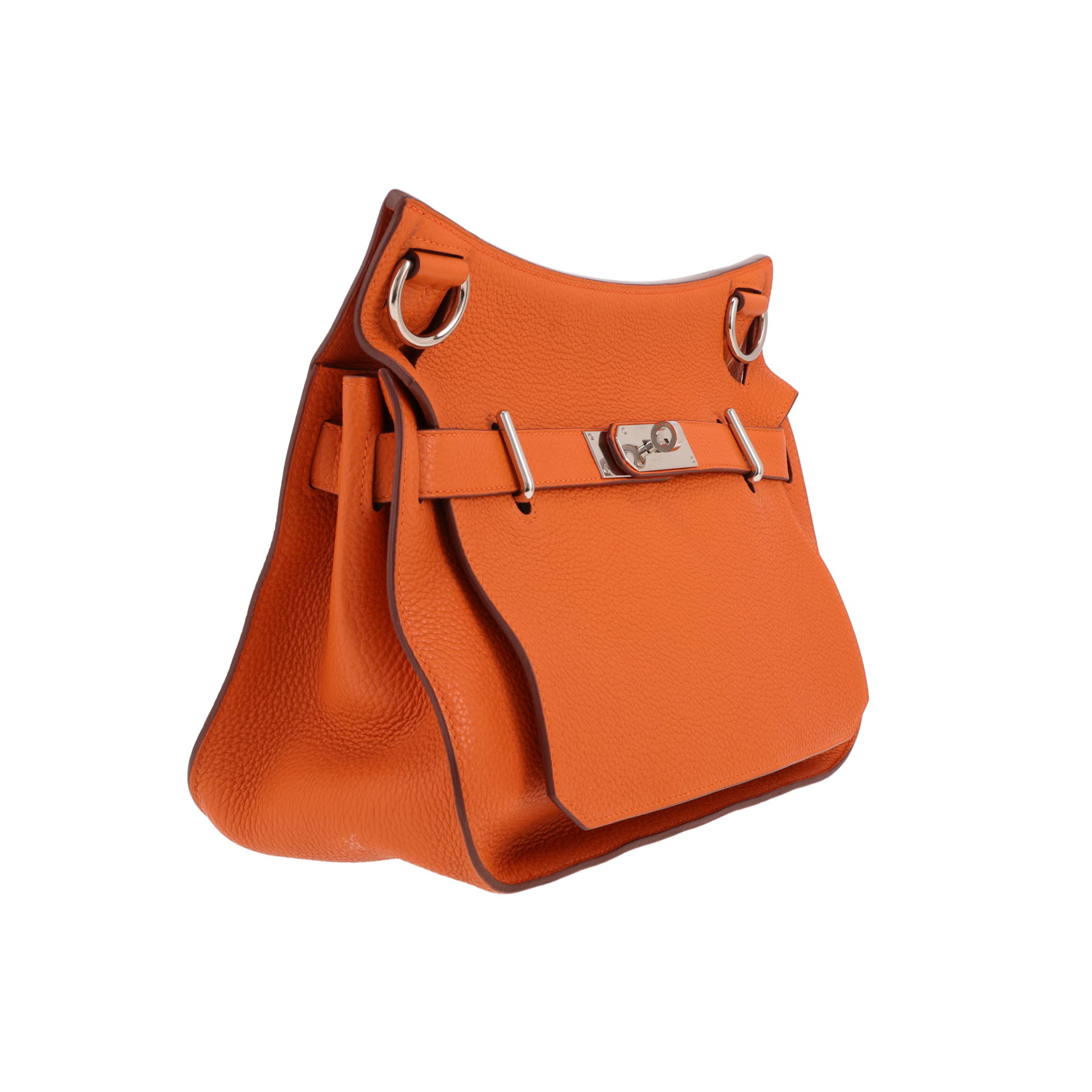 Borsa a tracolla Hermès  Jypsiere 31 cm in pelle togo arancione