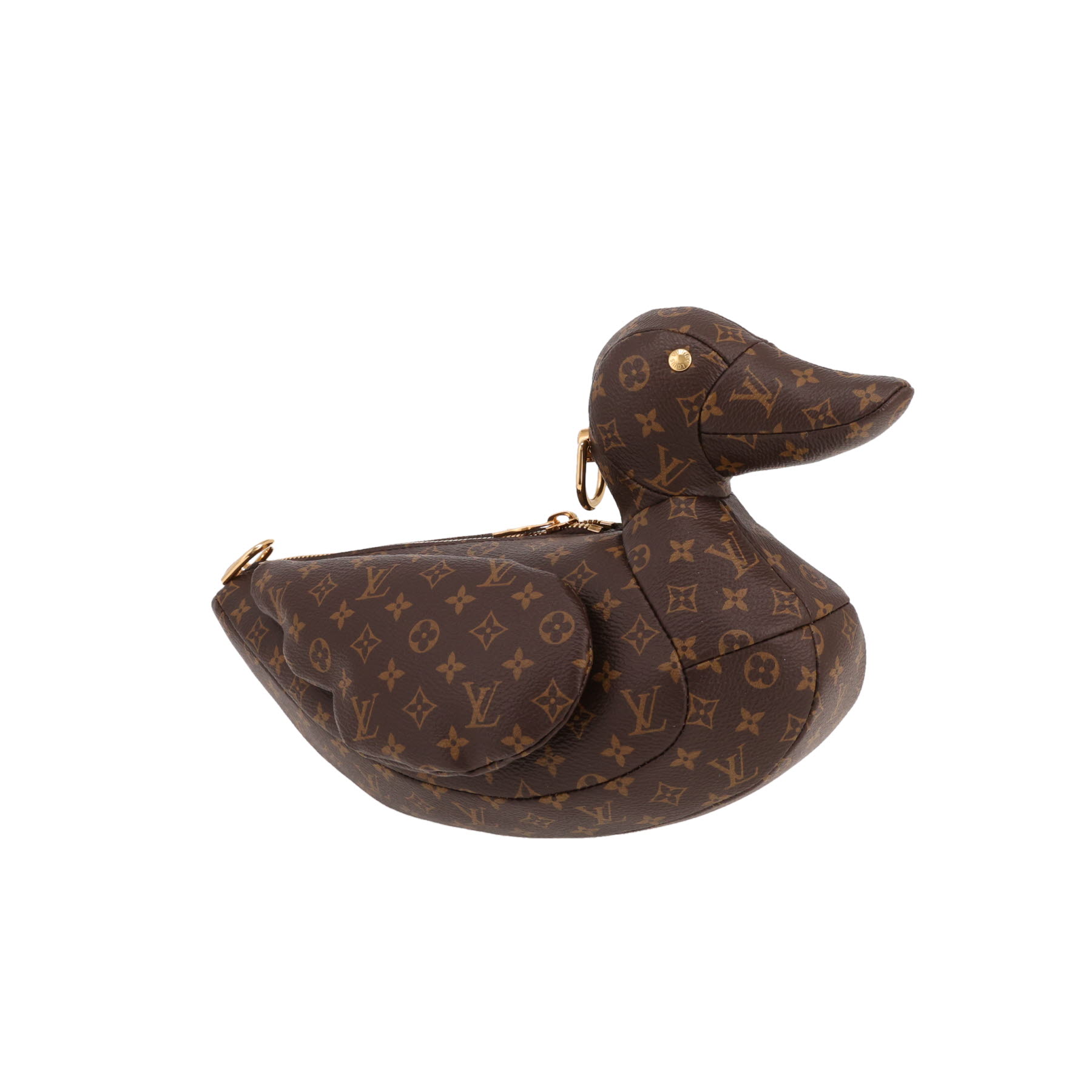 Sac à main Louis Vuitton  x Nigo en toile monogram marron