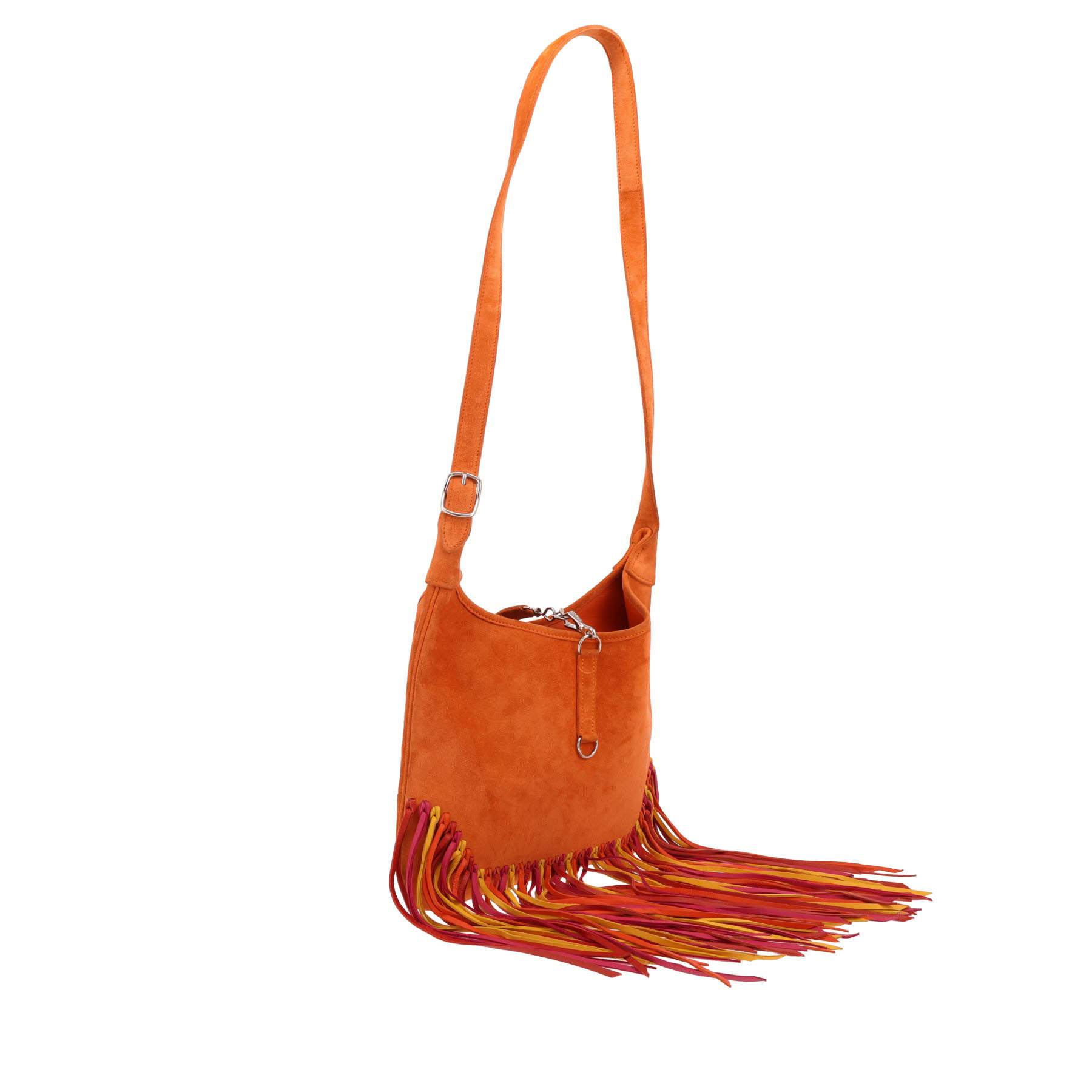 Hermès  Trim Anate handbag  in orange doblis calfskin