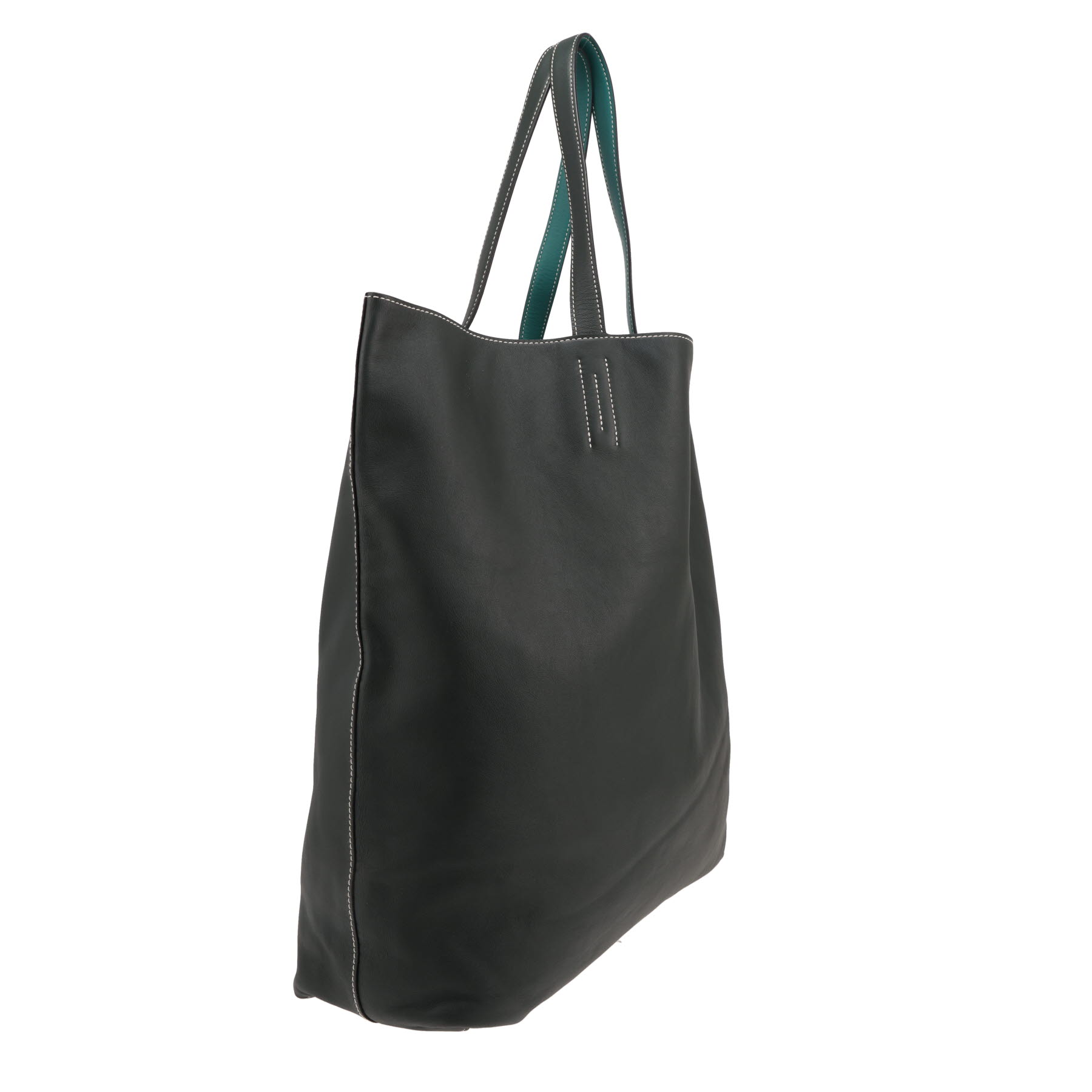 Hermès  Double Sens handbag  in green Swift leather