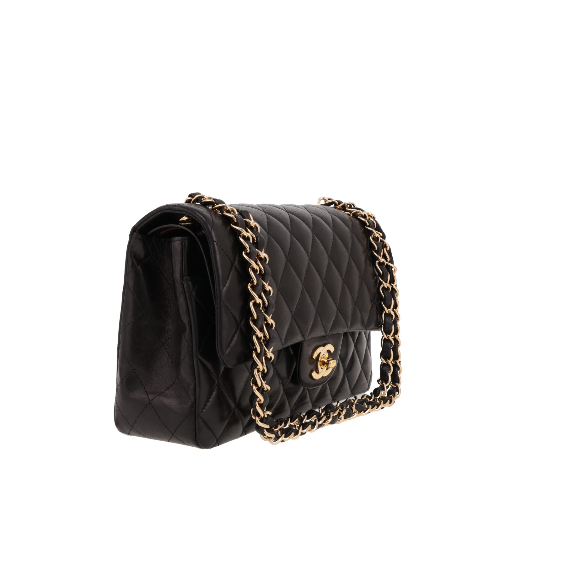 Chanel  Timeless Classic handbag  in black quilted leather