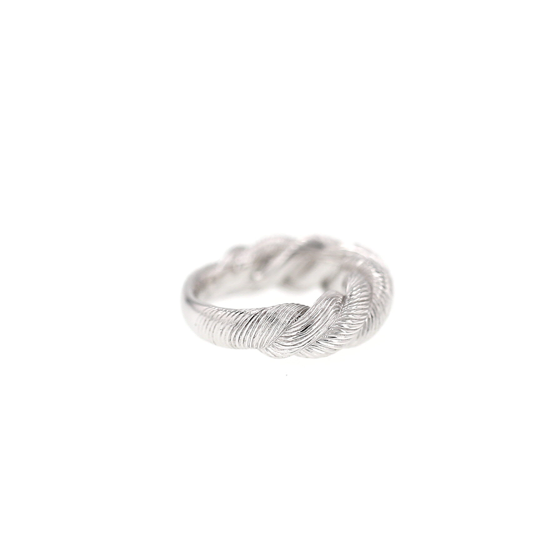 Bague Poiray Dune de Poiray moyen modèle en or blanc