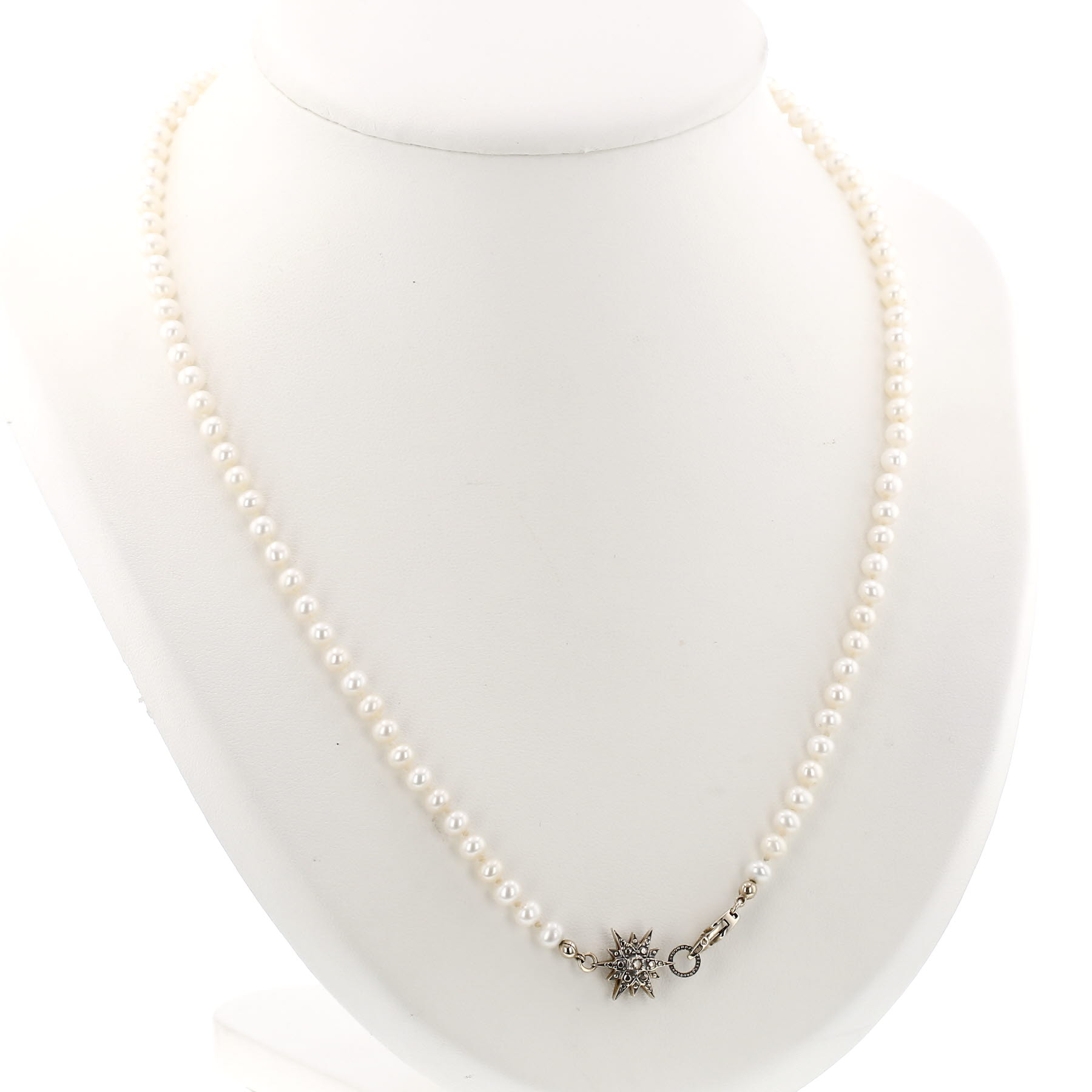 Collier H. Stern Stars en or noble, perles de culture et diamants