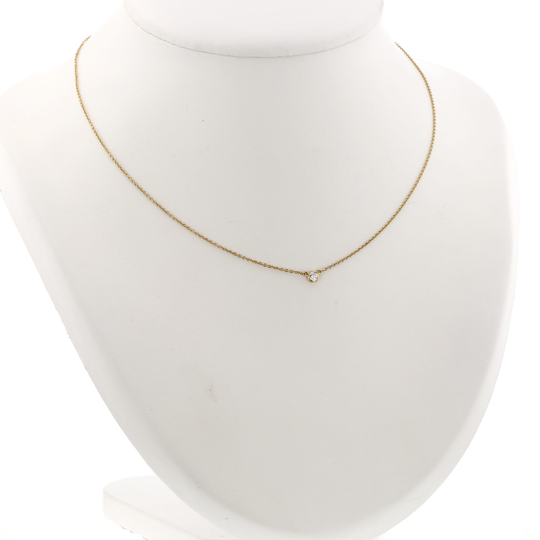Collier Tiffany & Co Diamonds By The Yard en or jaune et diamant