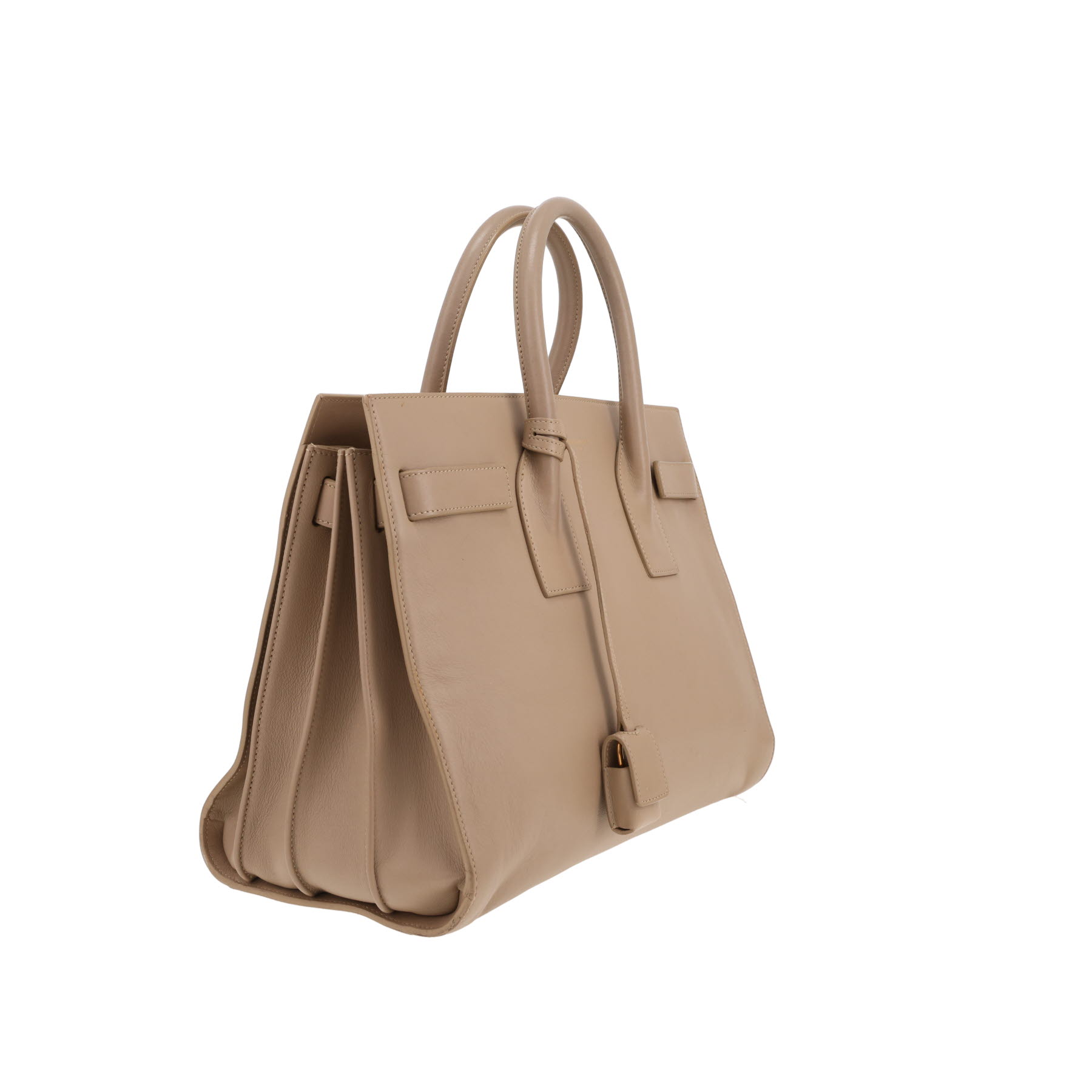 Sac à main Saint Laurent  Sac de jour small en cuir beige