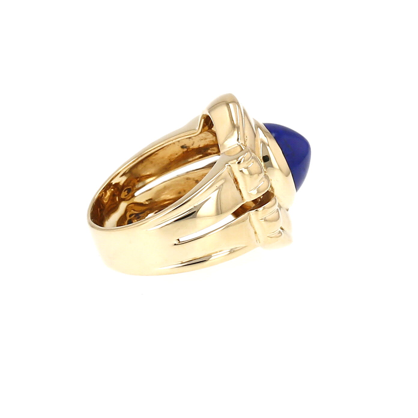 Piaget ring in yellow gold and lapis lazuli