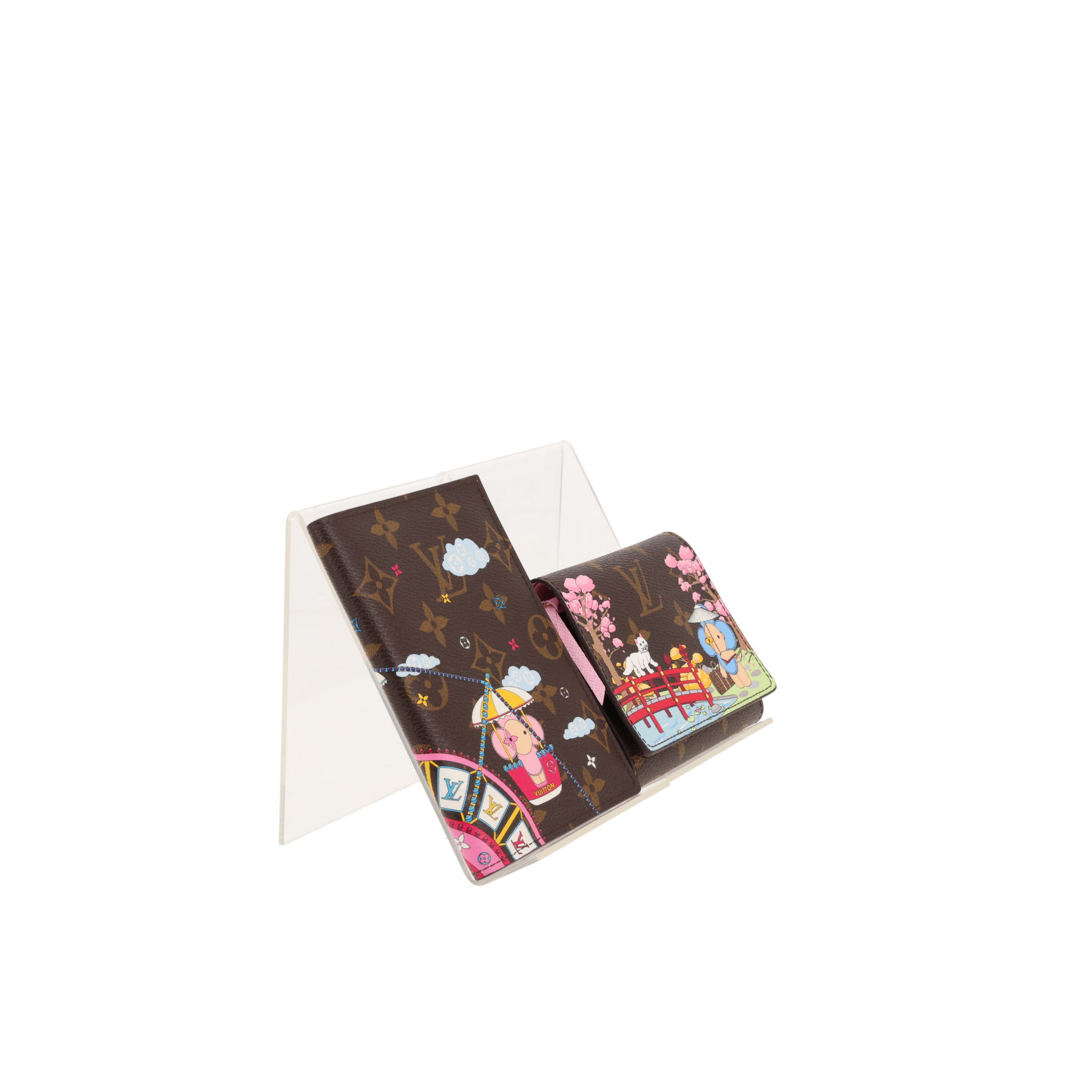 Louis Vuitton  Victorine wallet  in brown monogram canvas