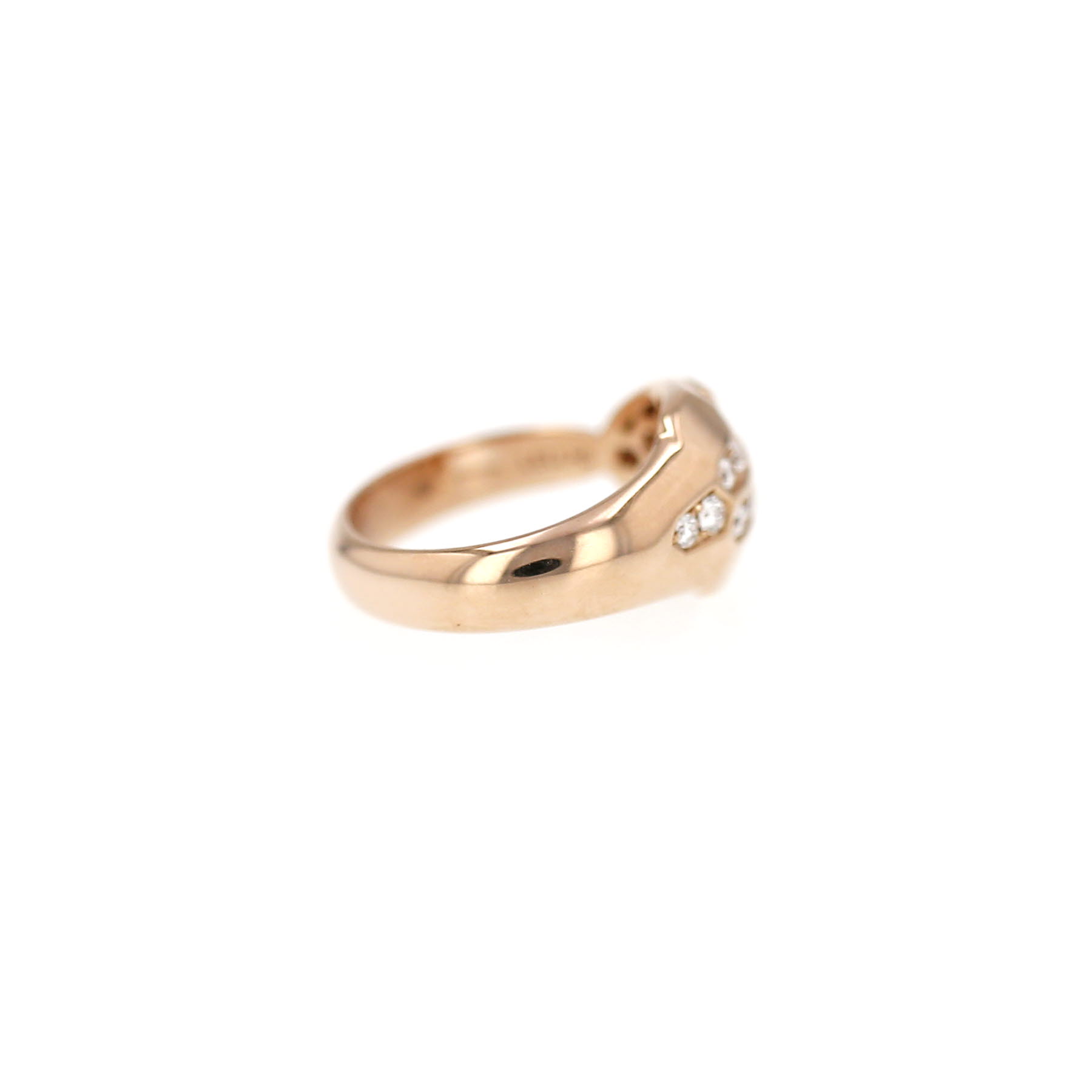 Bague Bulgari Serpenti Seduttori en or rose, diamants et tourmalines