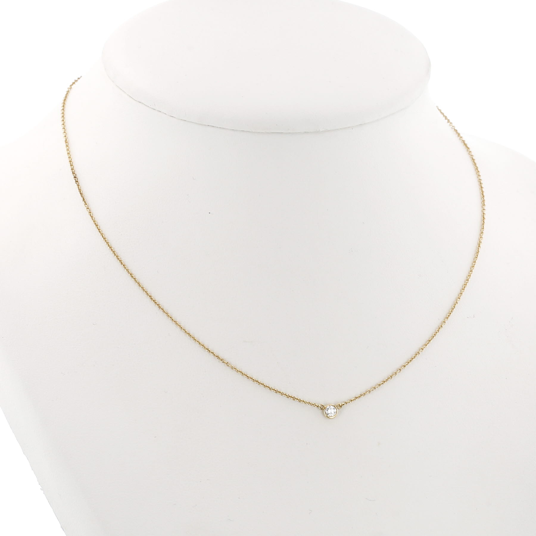 Tiffany & Co ‘Diamonds By The Yard’ necklace in yellow gold and diamonds