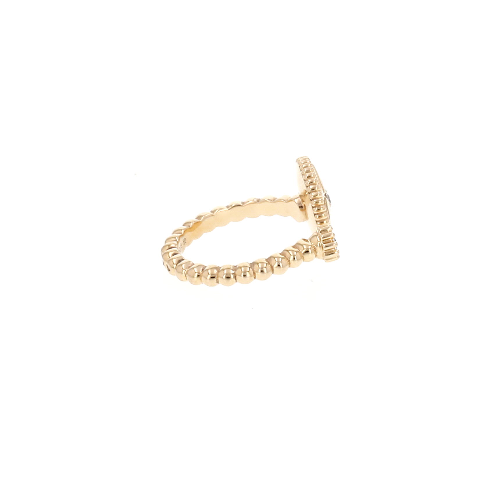 Anillo Dior Rose des vents en oro rosa, ópalo rosa y diamantes