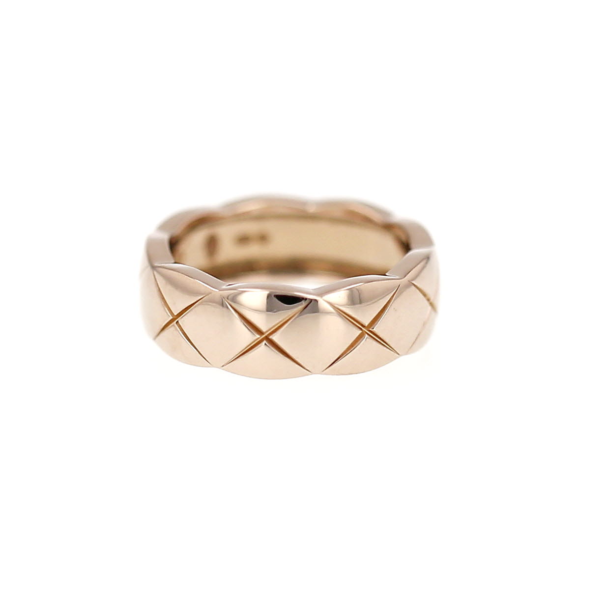 Bague Chanel Coco Crush moyen modèle en or beige
