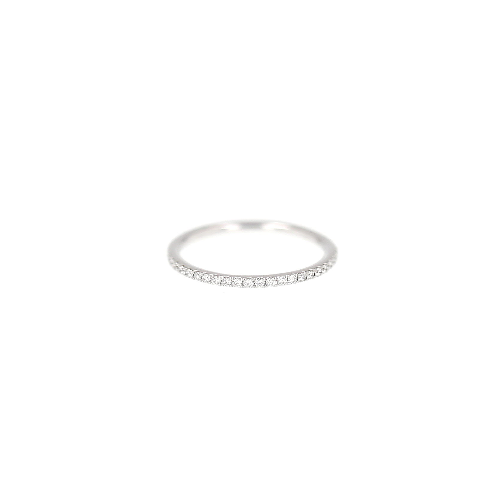 Messika Gatsby wedding ring, size XS, in white gold and diamonds