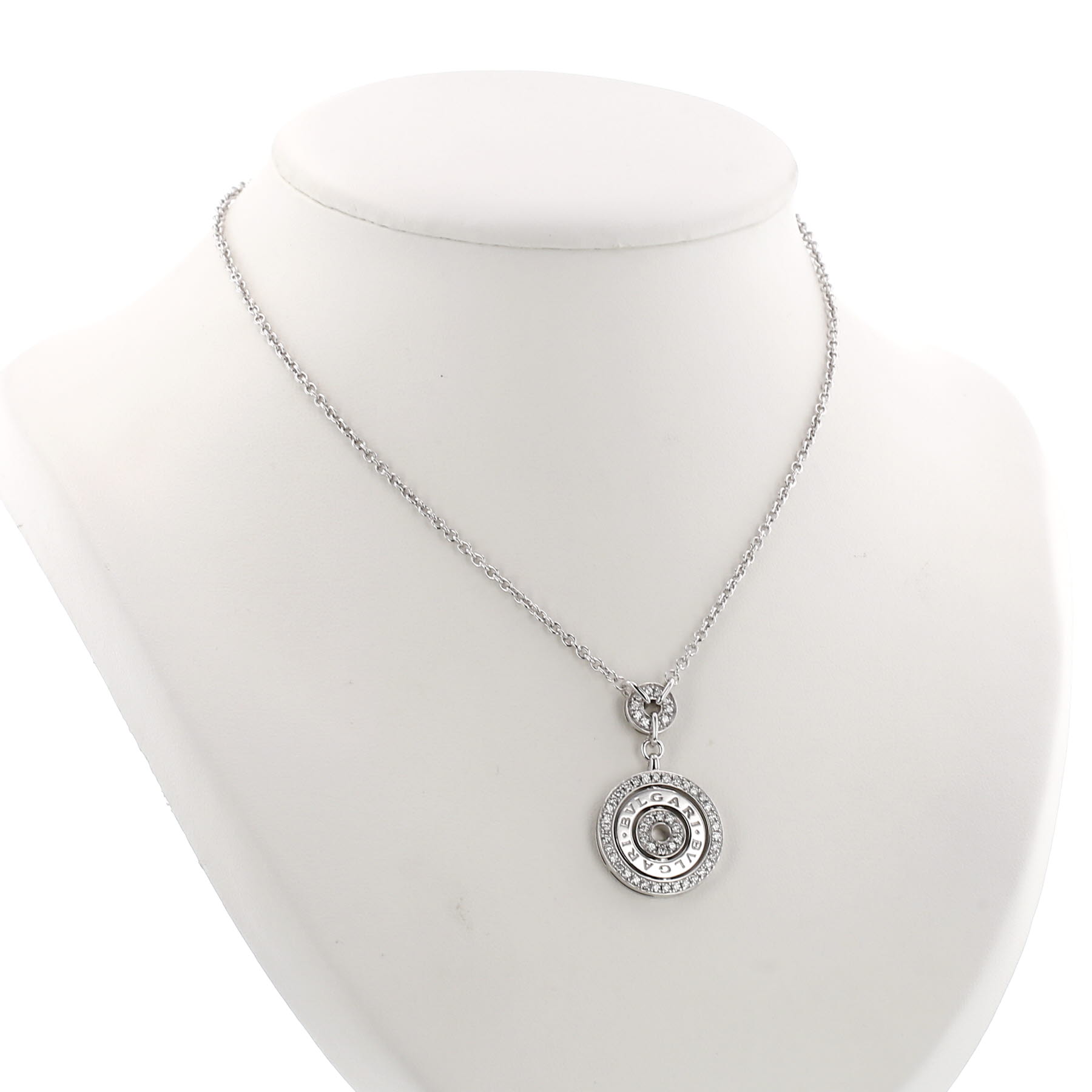 Collier Bulgari Astrale en or blanc et diamants