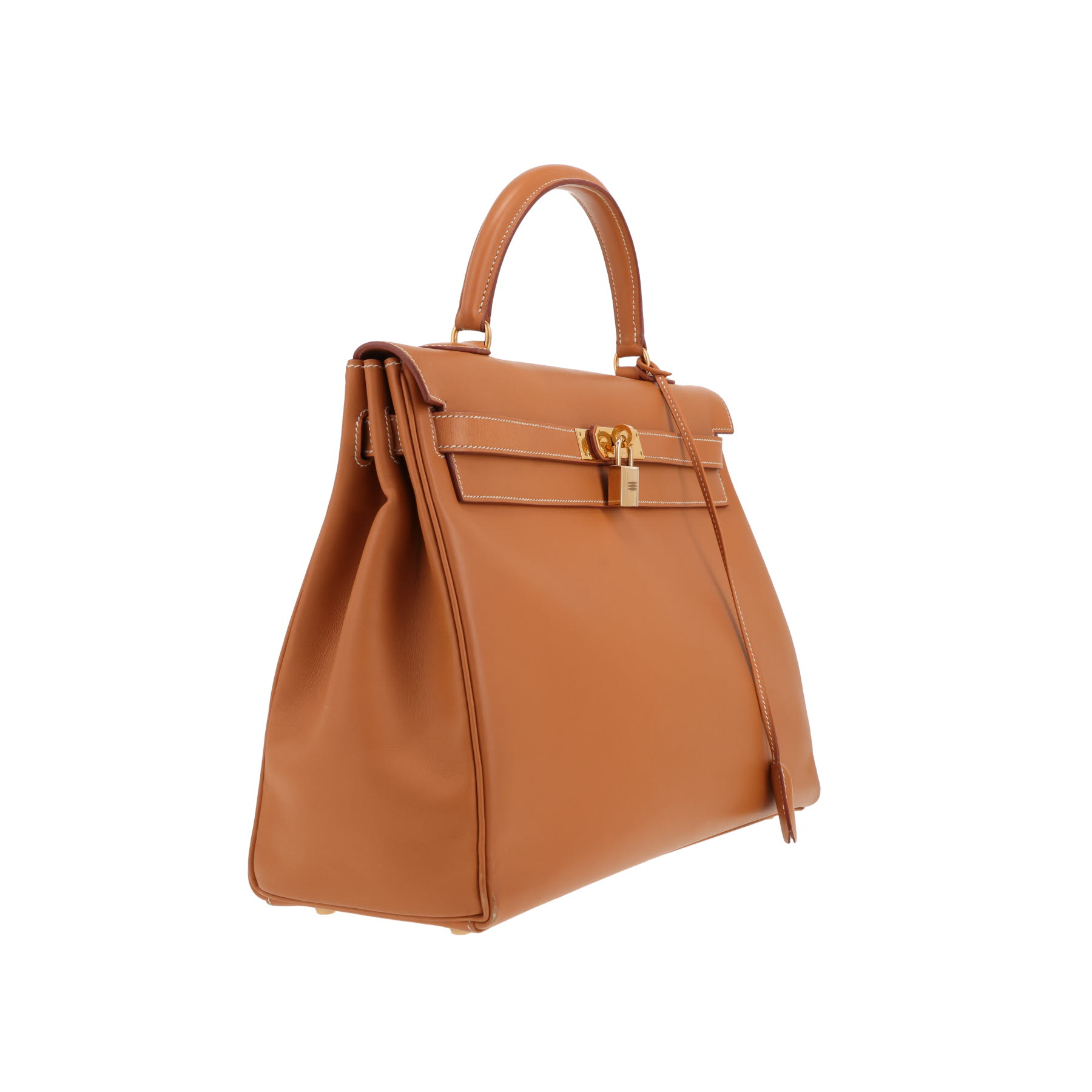 Hermès  Kelly 35 cm handbag  in natural Chamonix  leather