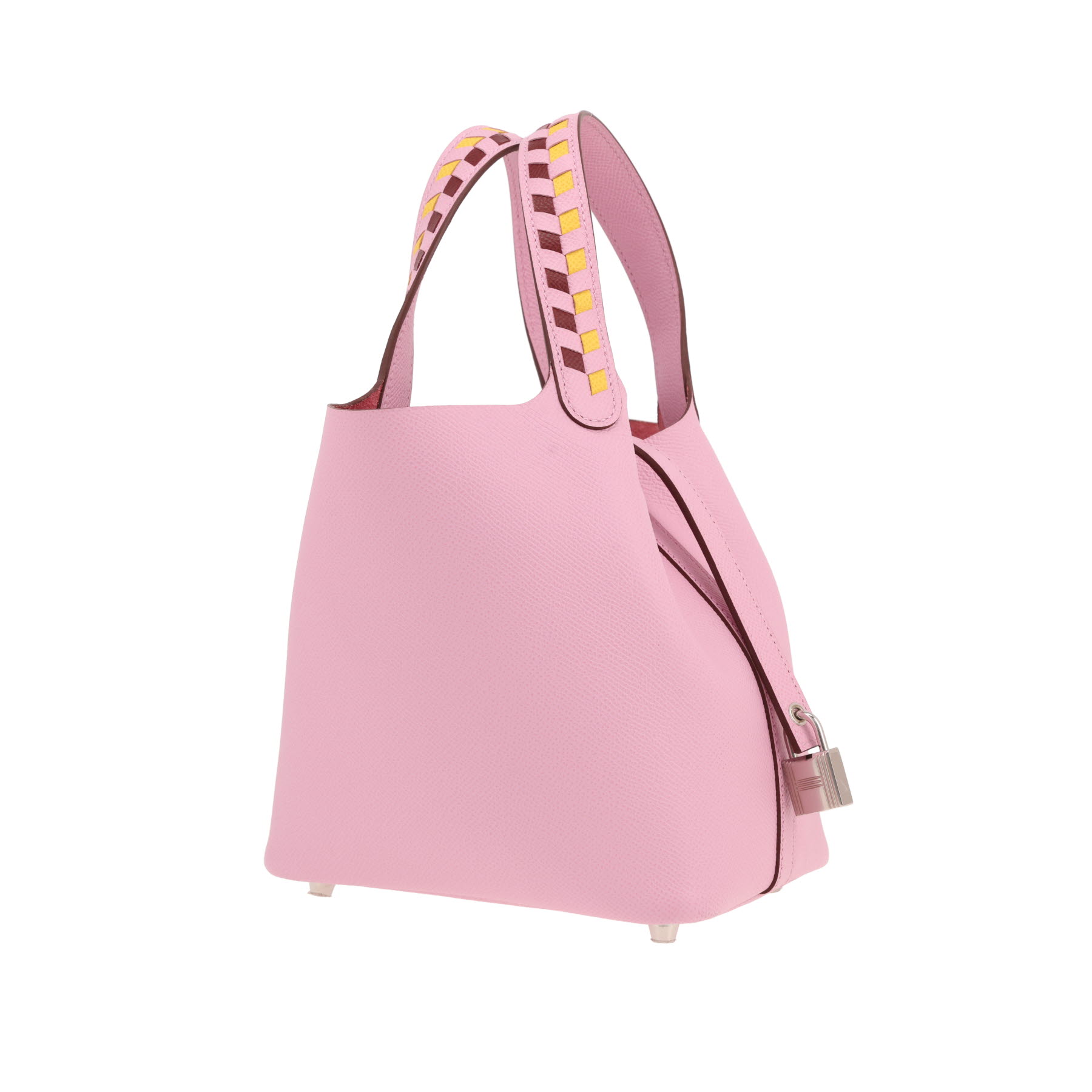 Bolso de mano Hermès  Picotin 18 cm en cuero epsom Mauve Sylvestre