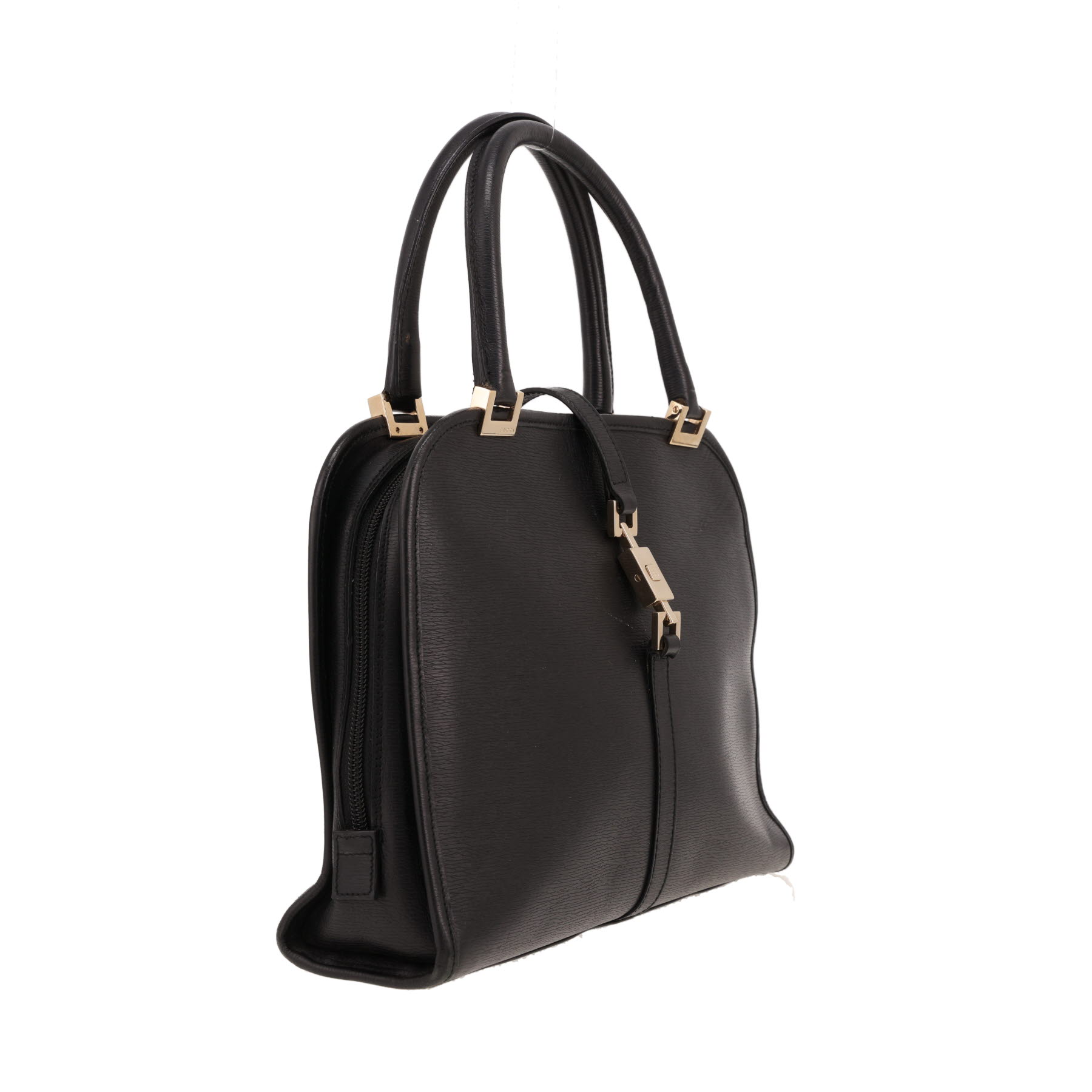 Sac à main Gucci  Jackie vintage en cuir noir