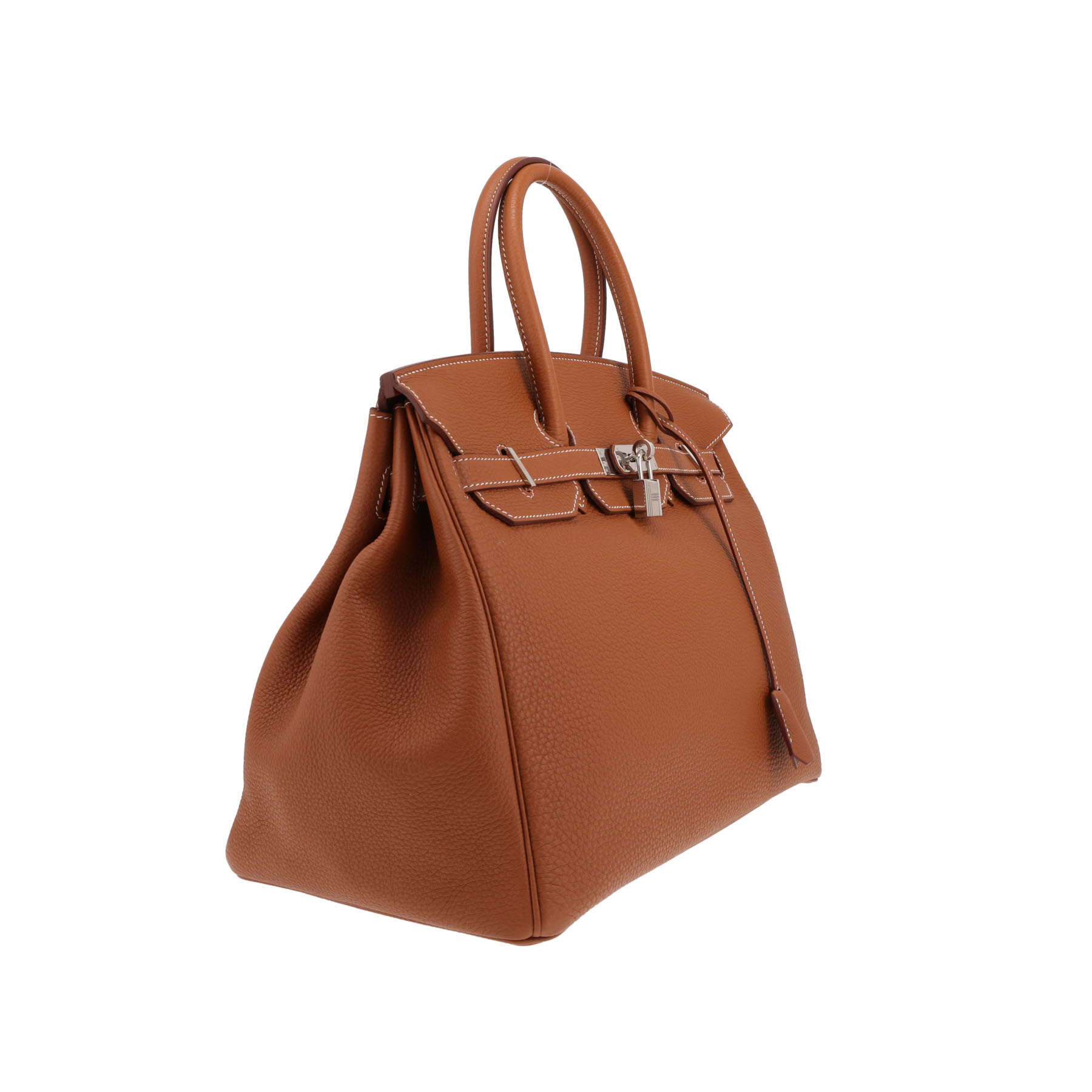Hermès Birkin handbag, 35 cm, in gold Togo leather