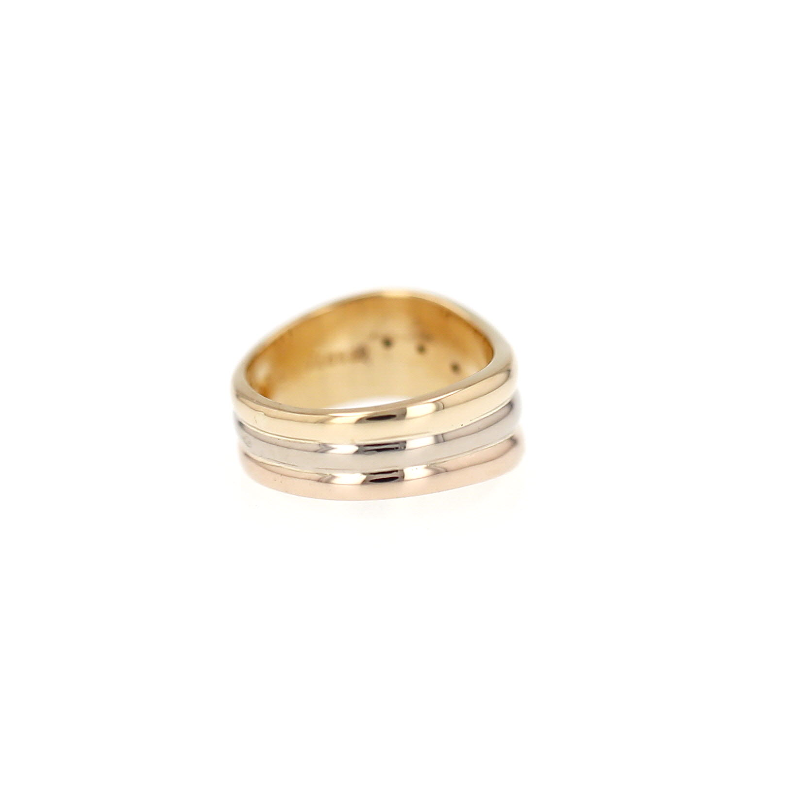 Cartier Trois Ors ring in three-tone gold
