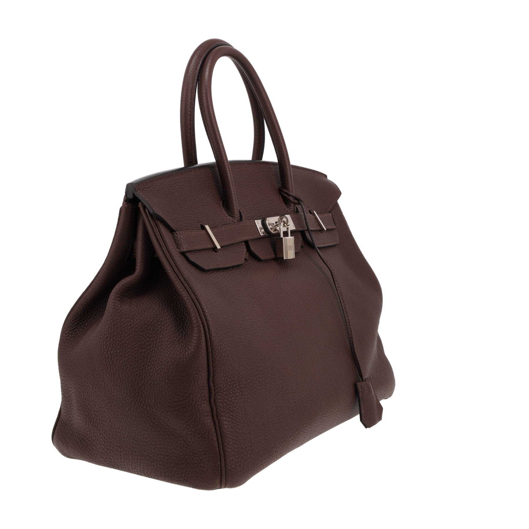 Hermès  Birkin 35 cm handbag  in brown togo leather