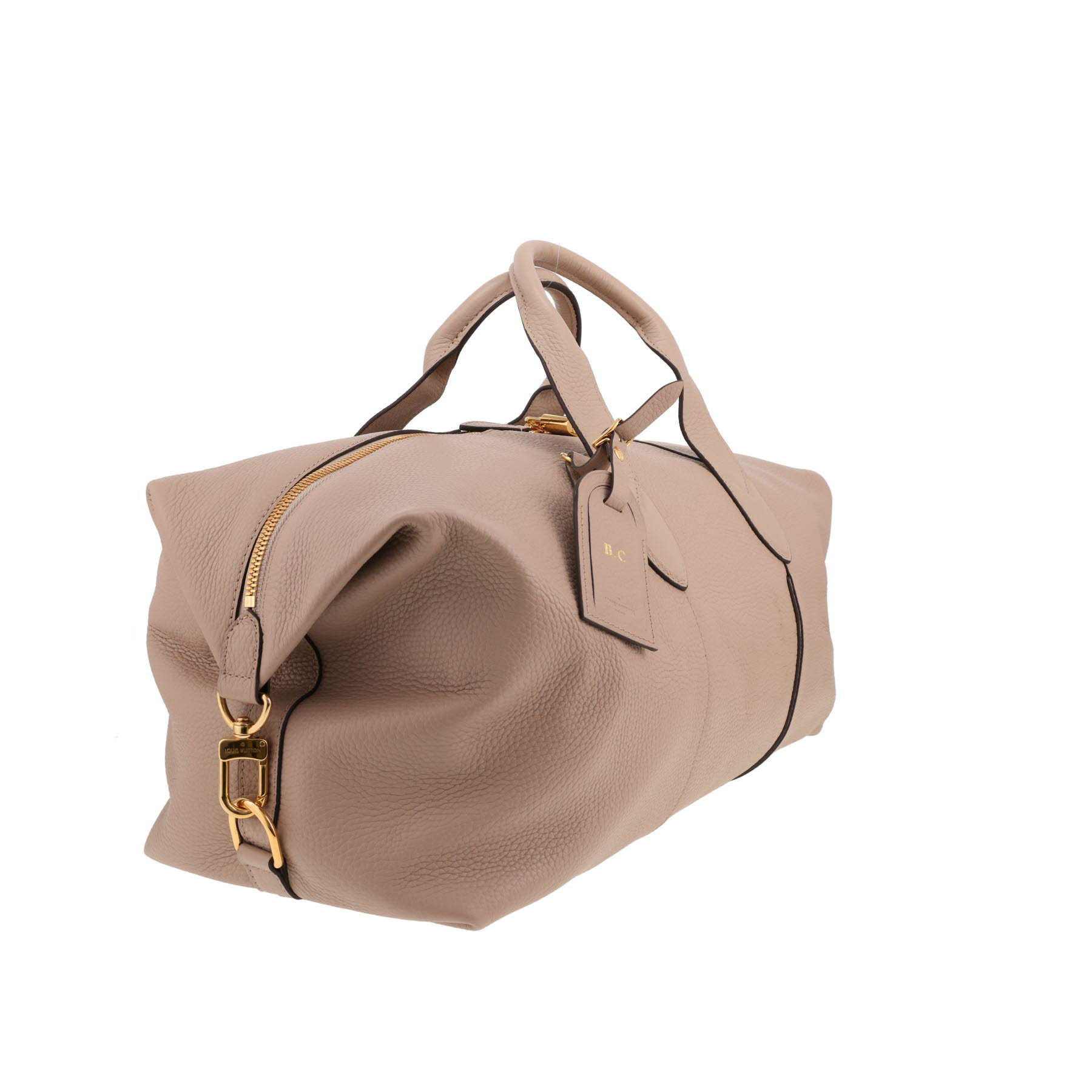 Louis Vuitton  Sofia Coppola travel bag  in beige grained leather