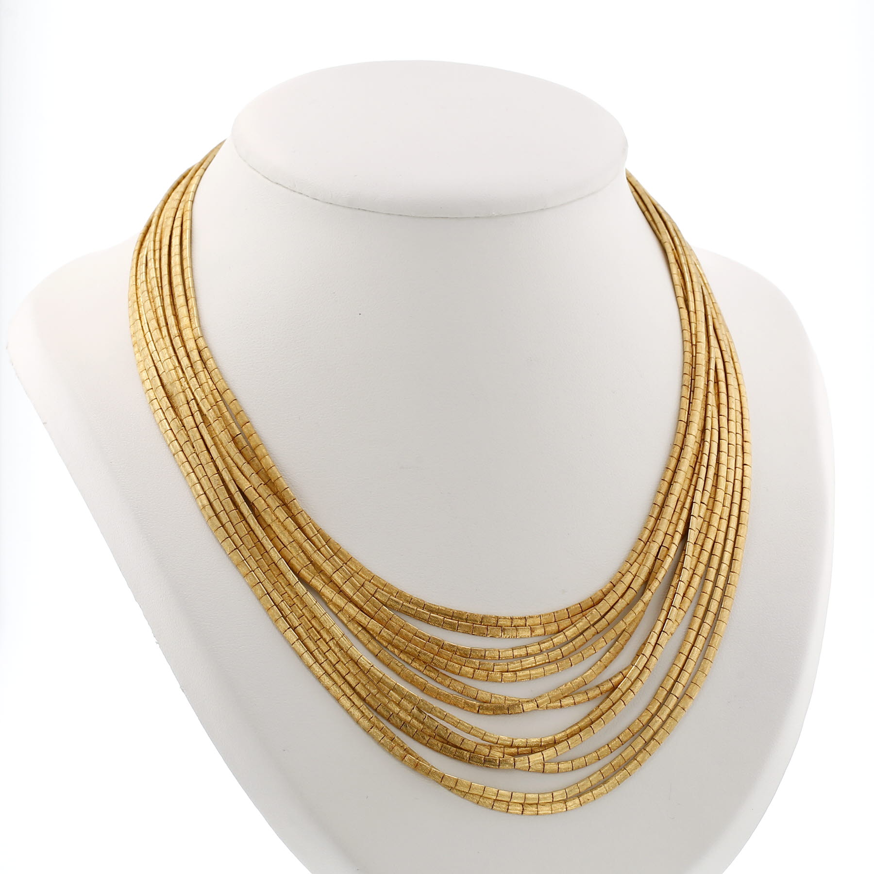 Vintage yellow gold necklace