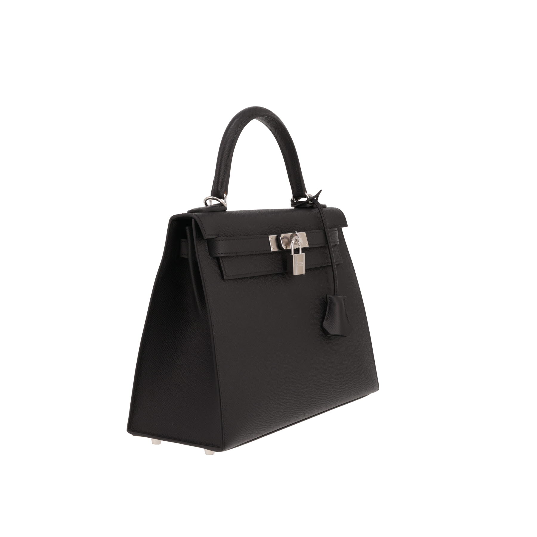 Sac à main Hermès  Kelly 28 cm en cuir epsom noir
