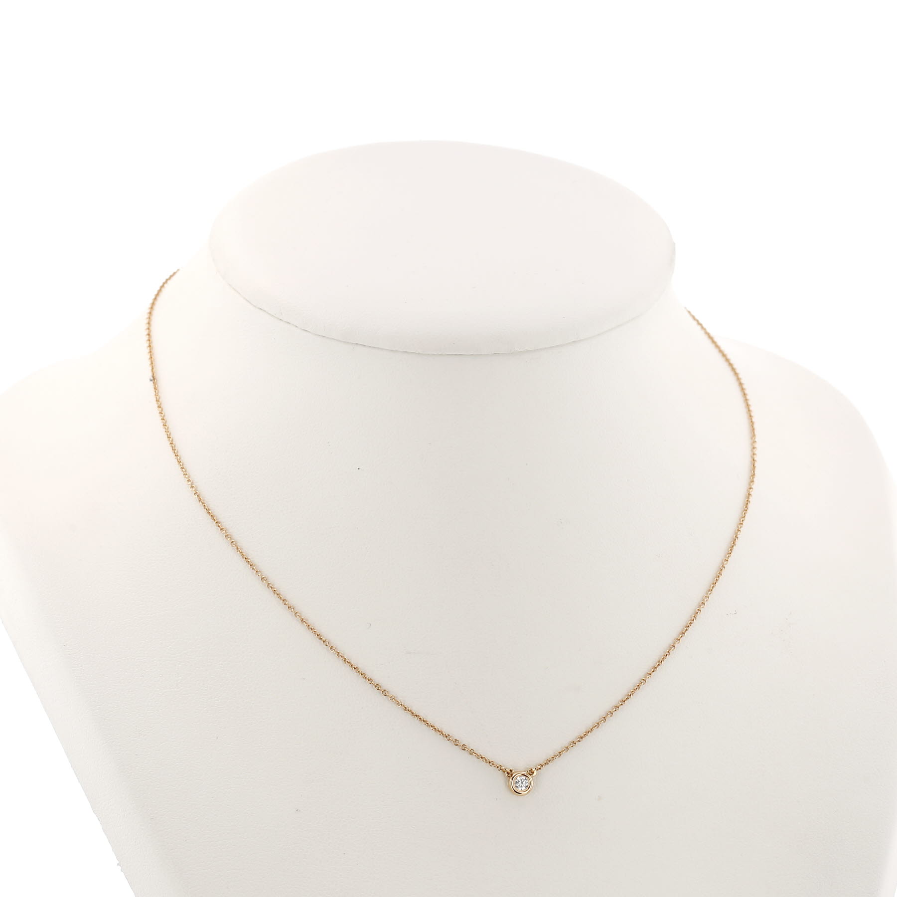 Tiffany & Co ‘Diamonds By The Yard’ necklace in yellow gold and diamonds