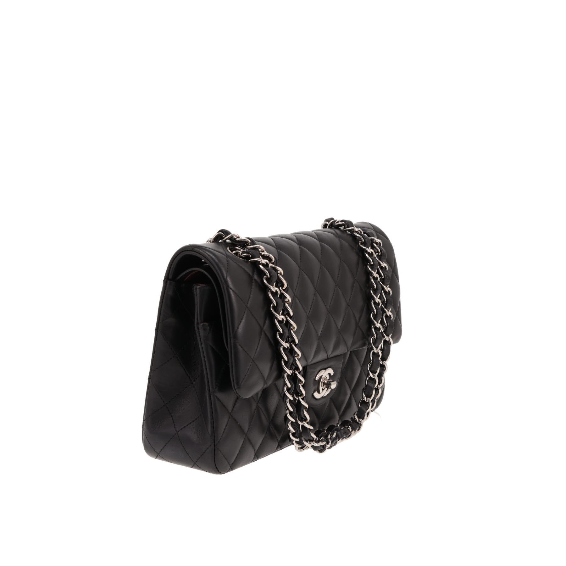Chanel ‘Timeless Classic’ bag in black quilted leather