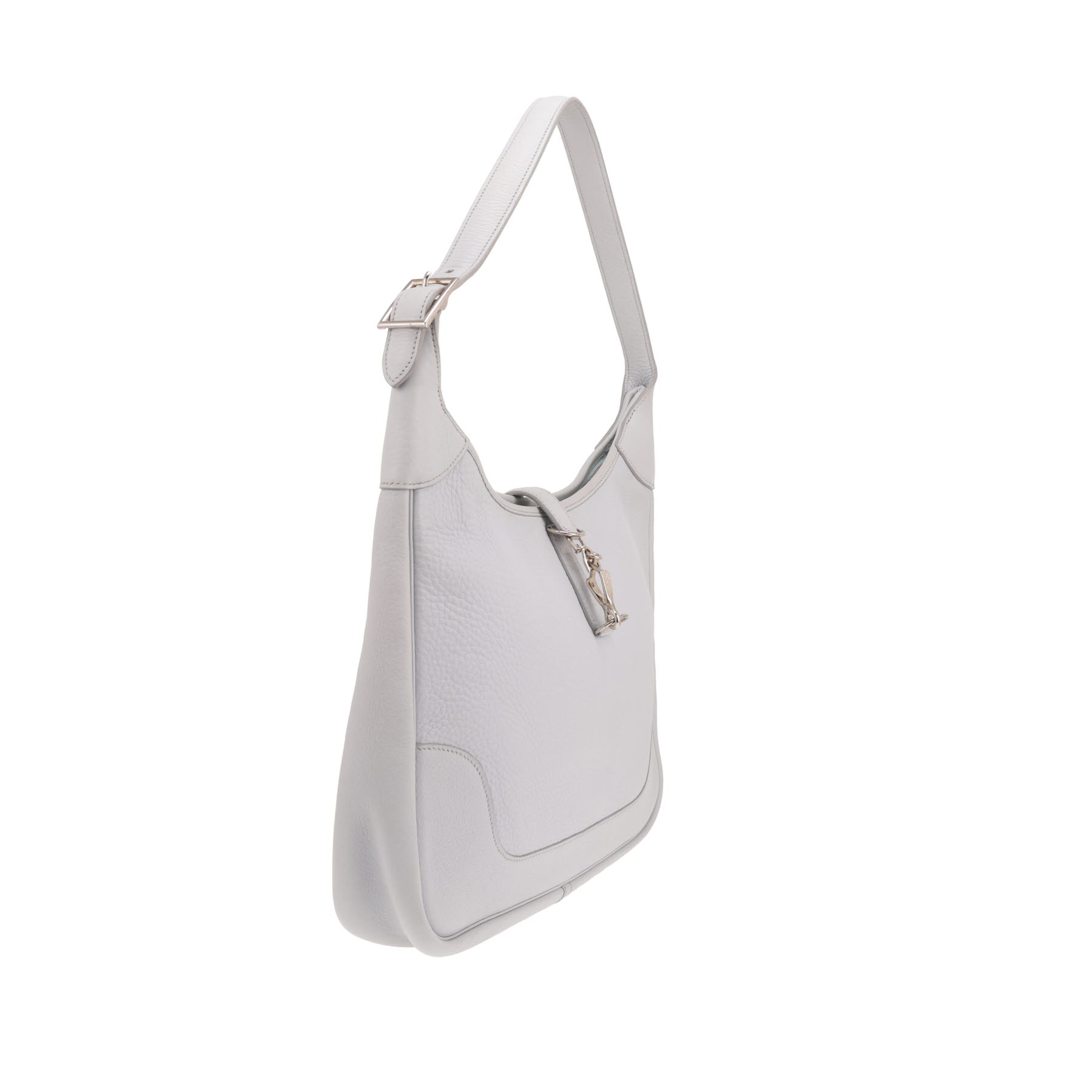 Hermès shoulder or handbag  Blue Togo leather trim